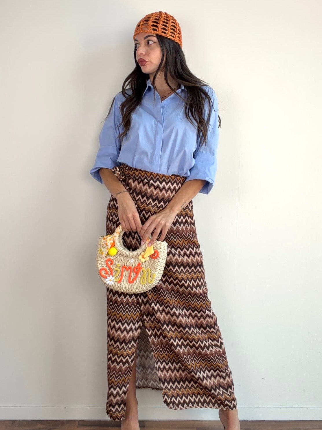 Camicia Prince celeste