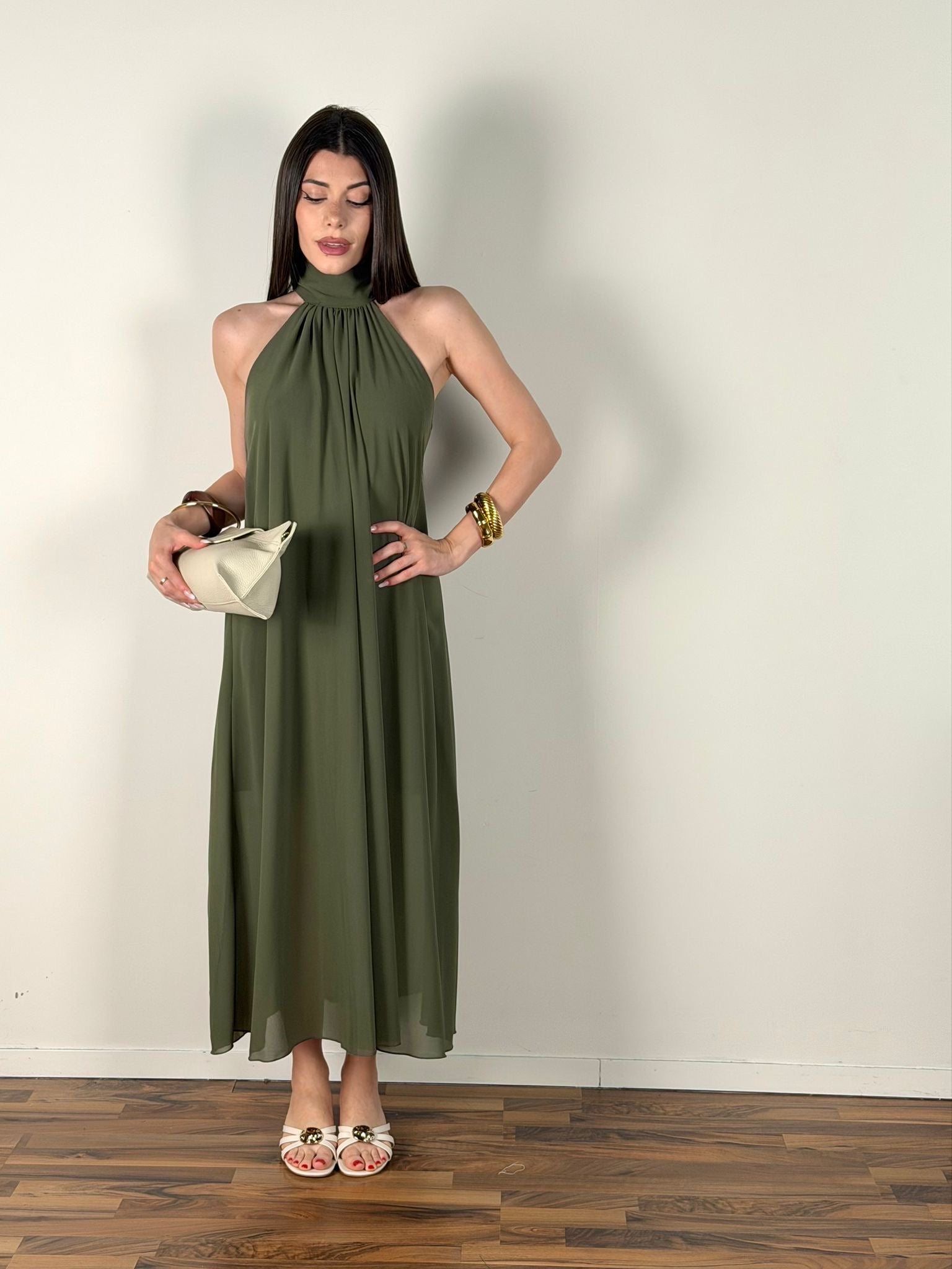 Abito elegant verde
