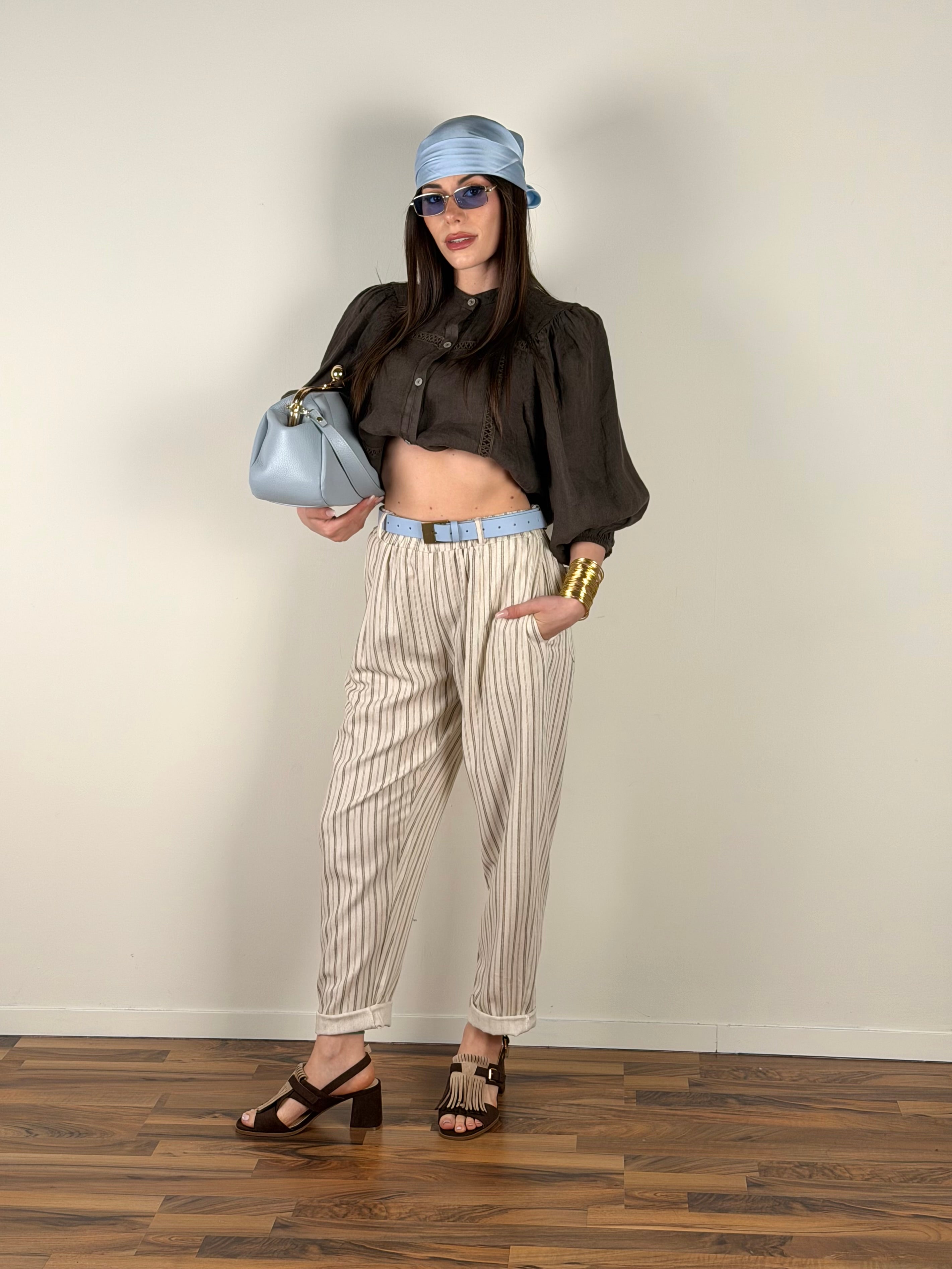 Pantalone Madrid beige