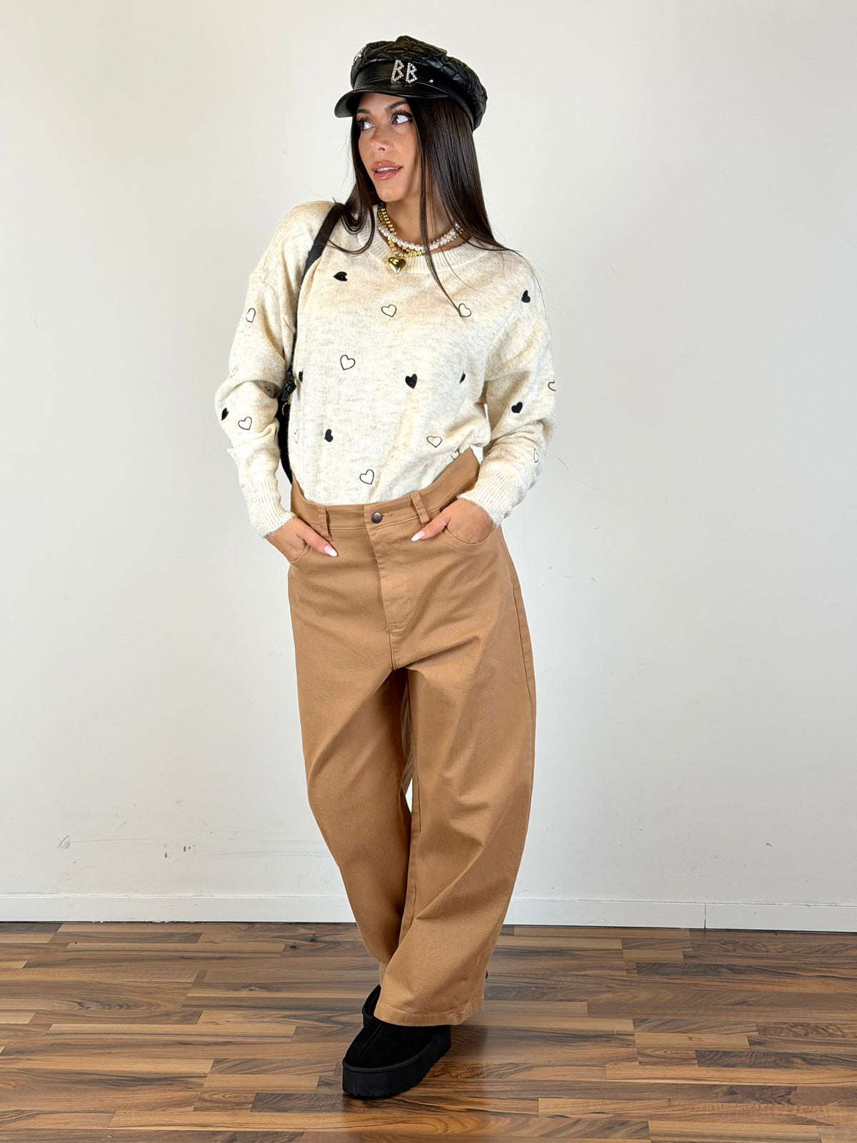 Maglia Sweety beige