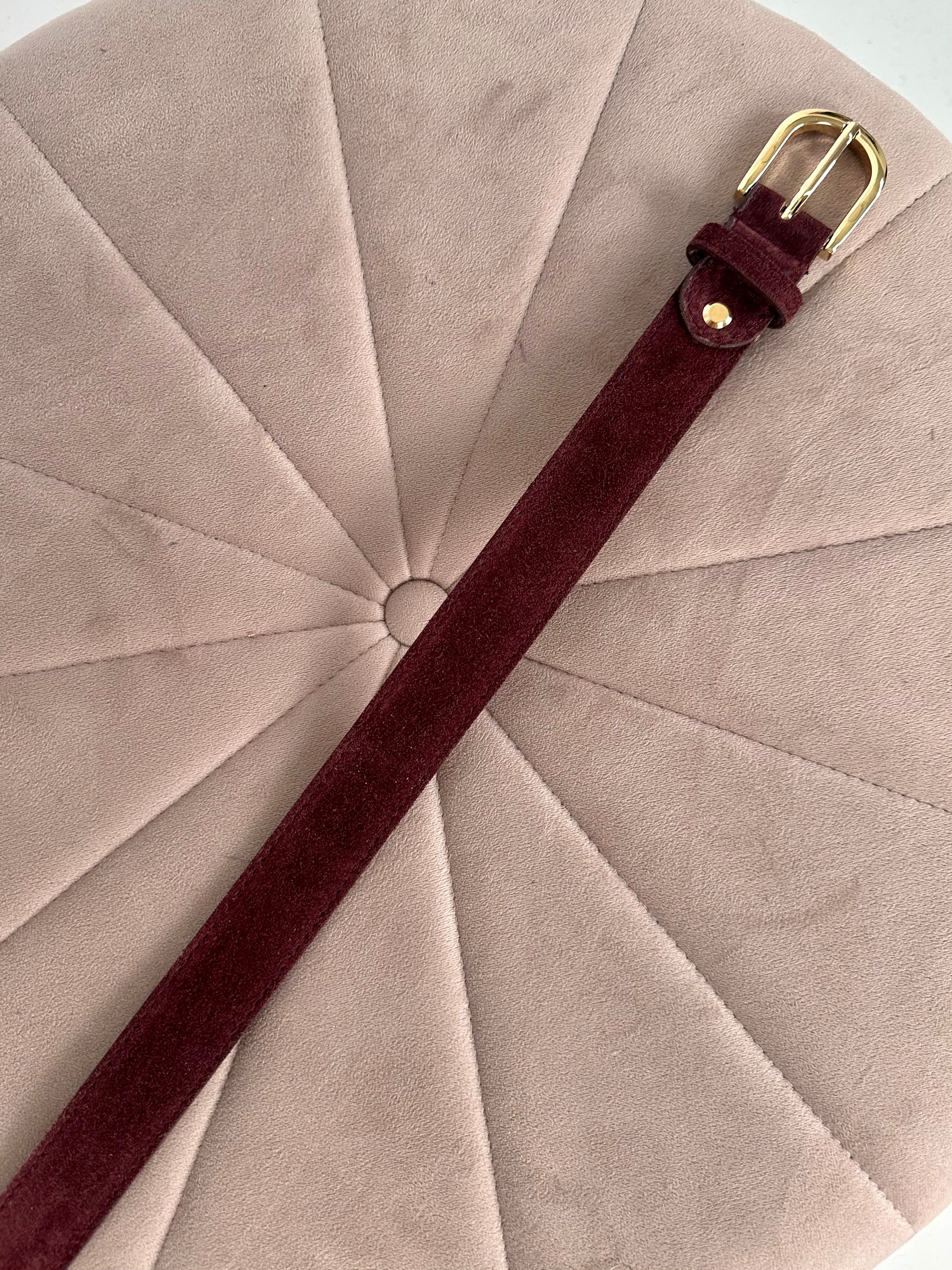 Cintura Louise scamosciata