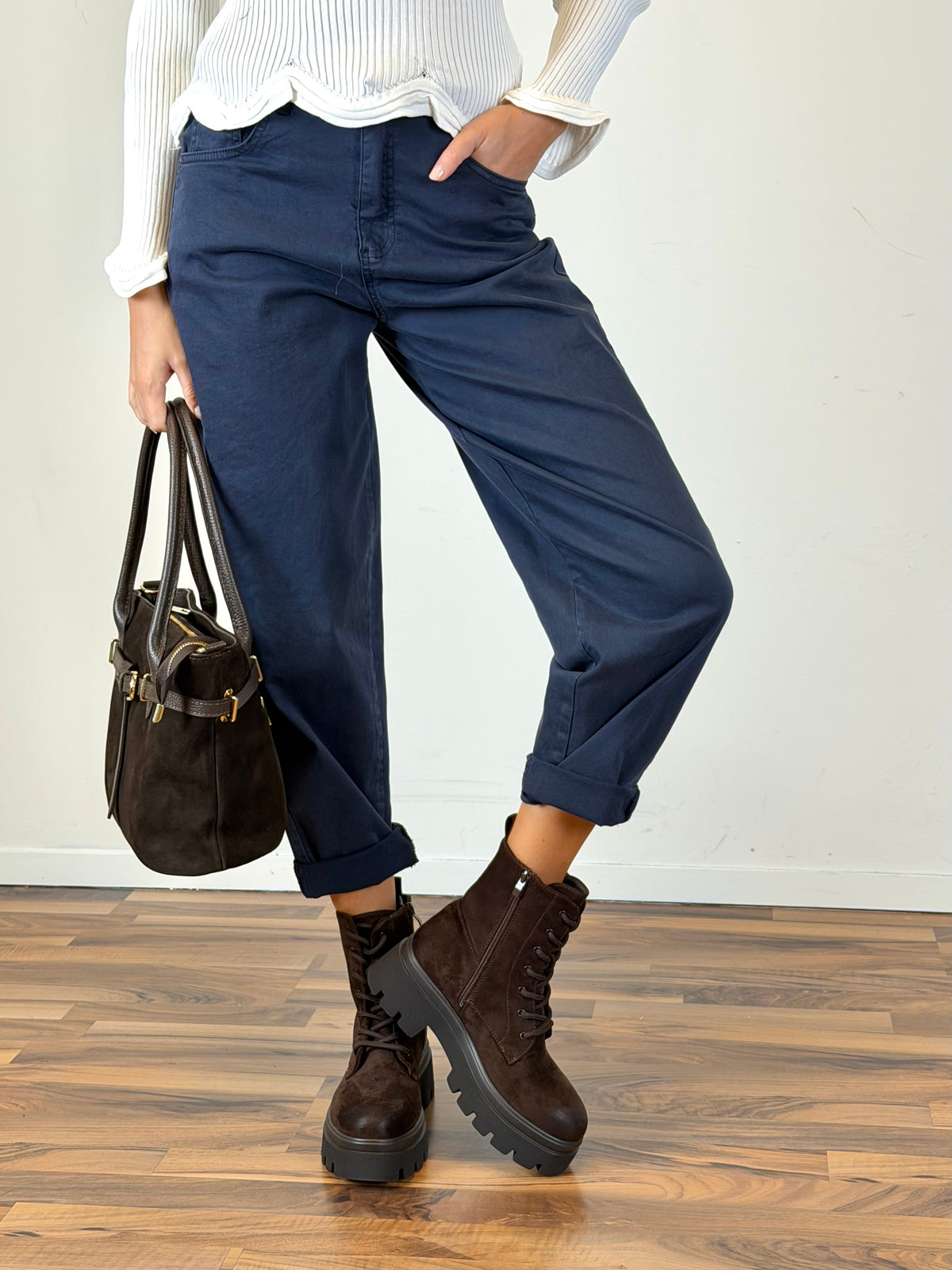 Pantalone Kimmy blu