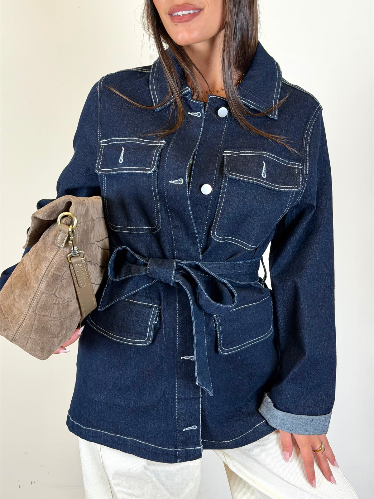 Giubbino denim Cocoa
