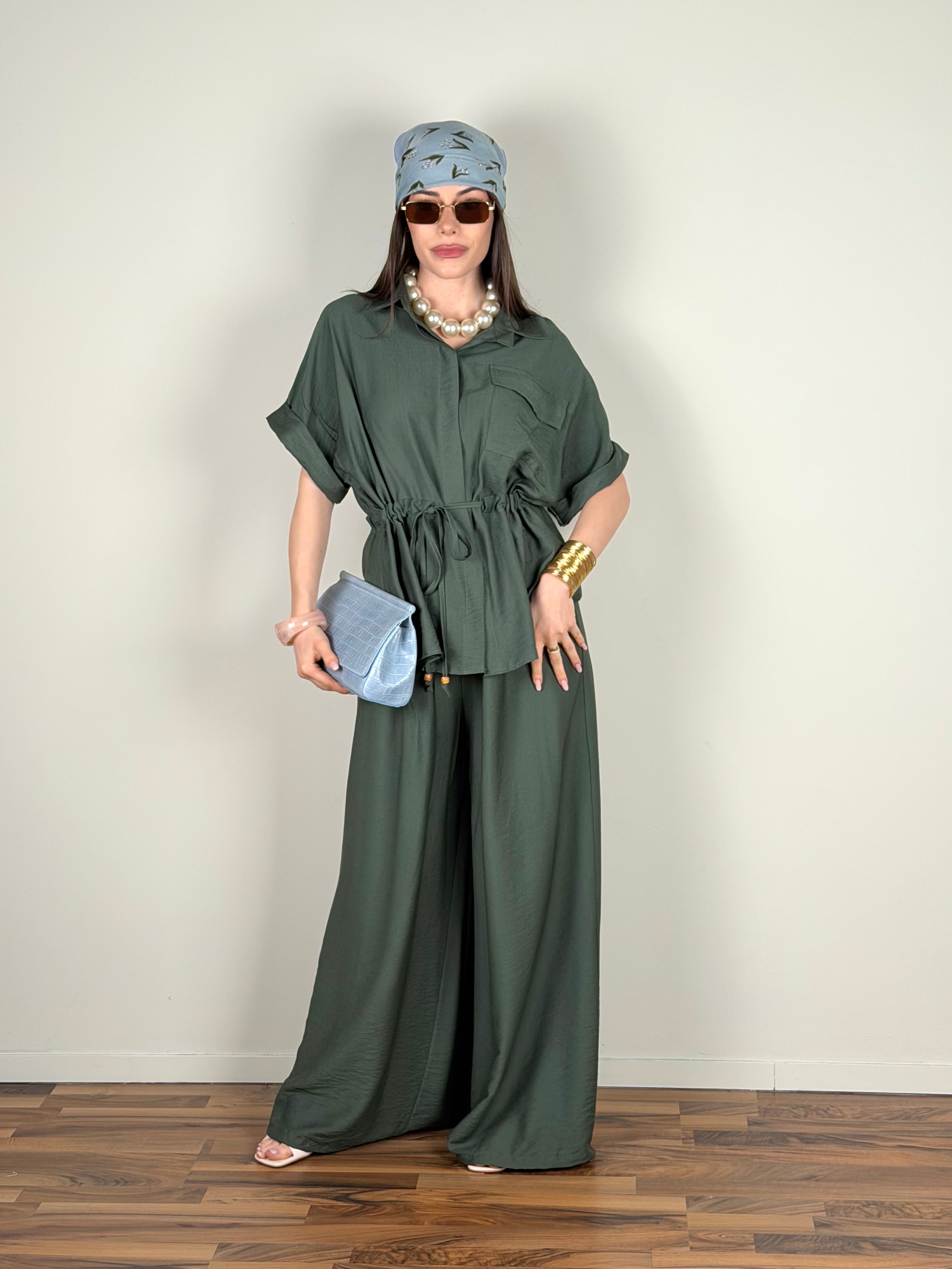 Completo Day-off verde
