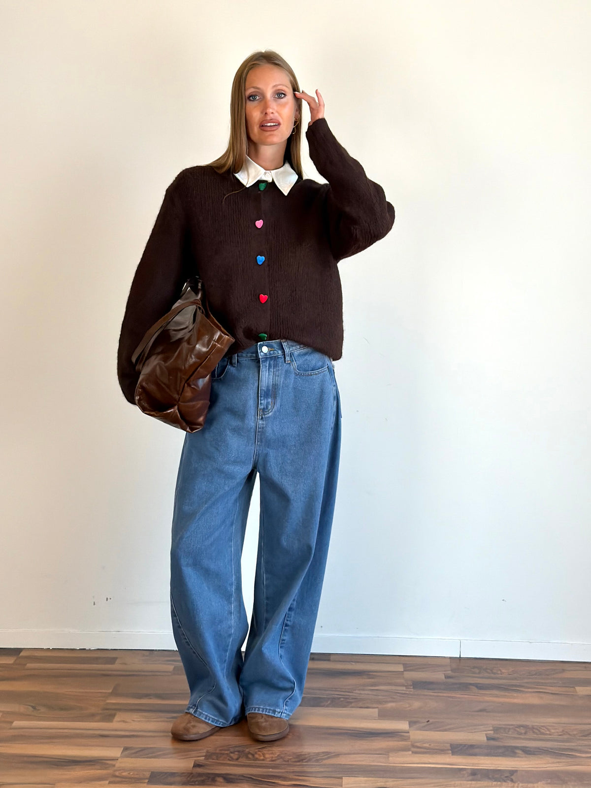 Jeans Sfrangiato blu