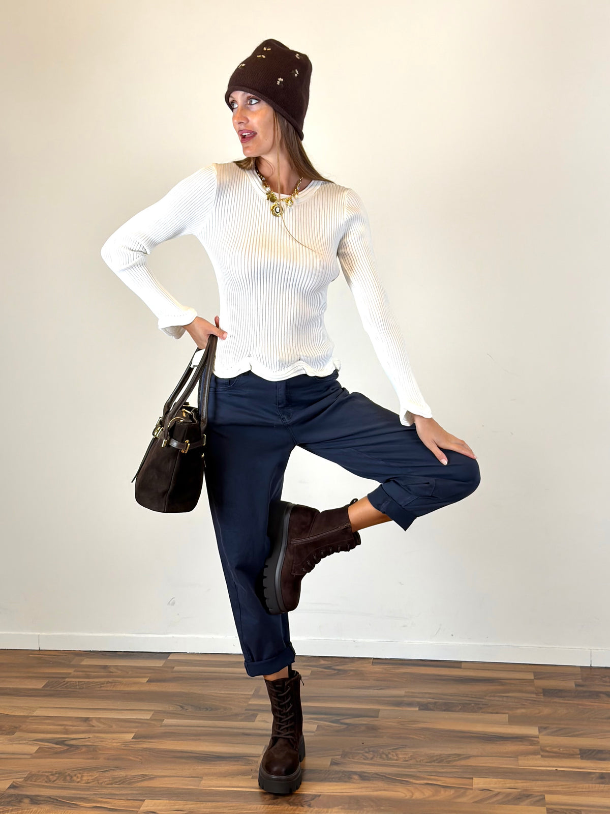 Pantalone Kimmy blu