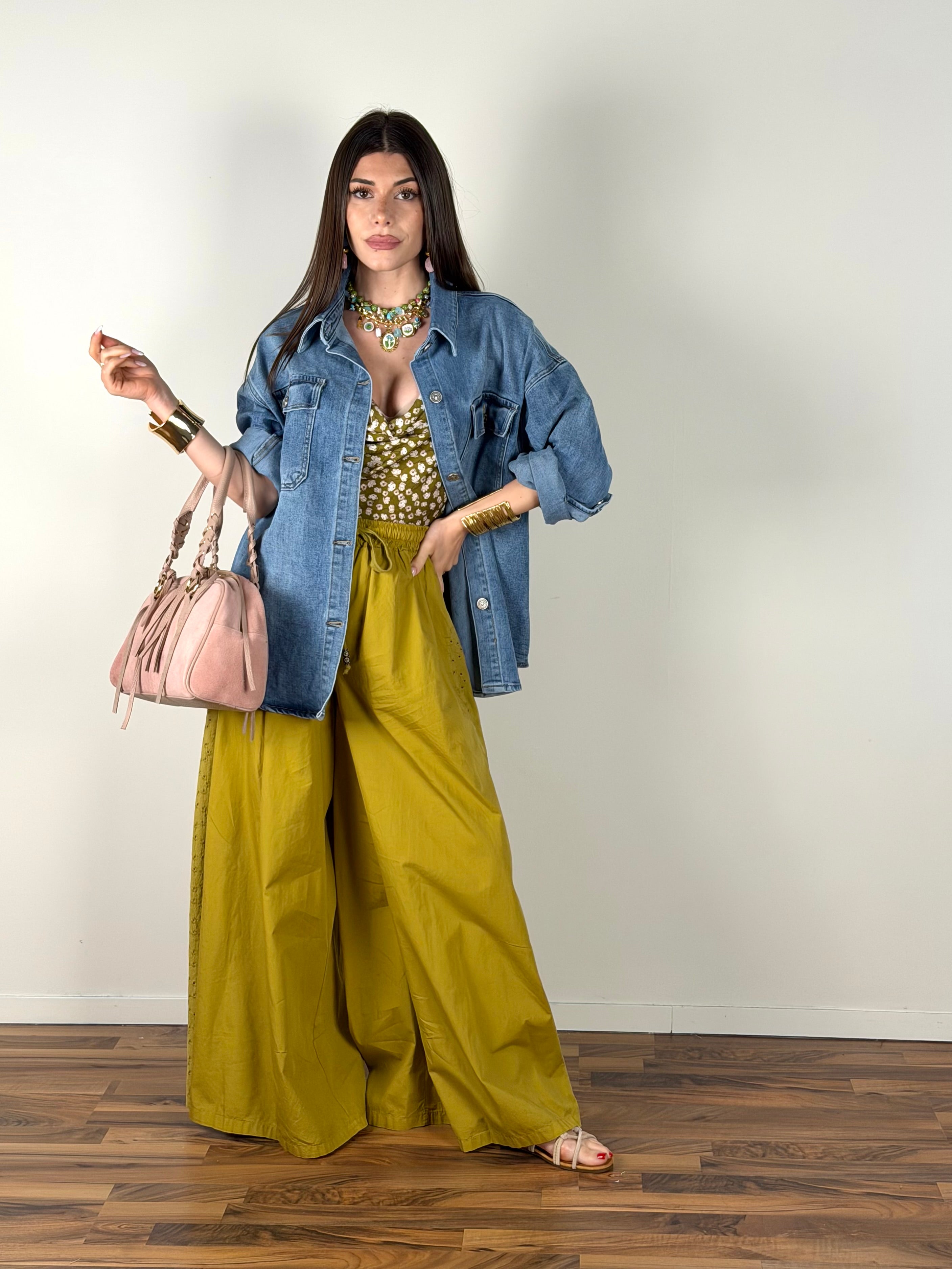 Camicia di jeans primavera