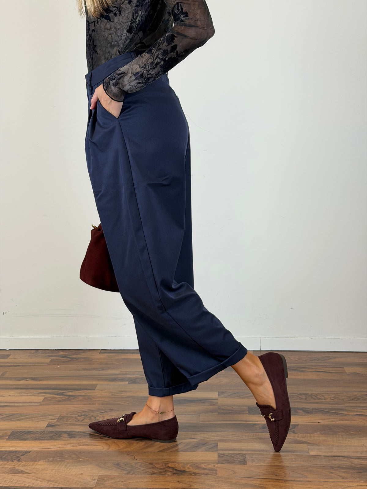 Pantalone James blu