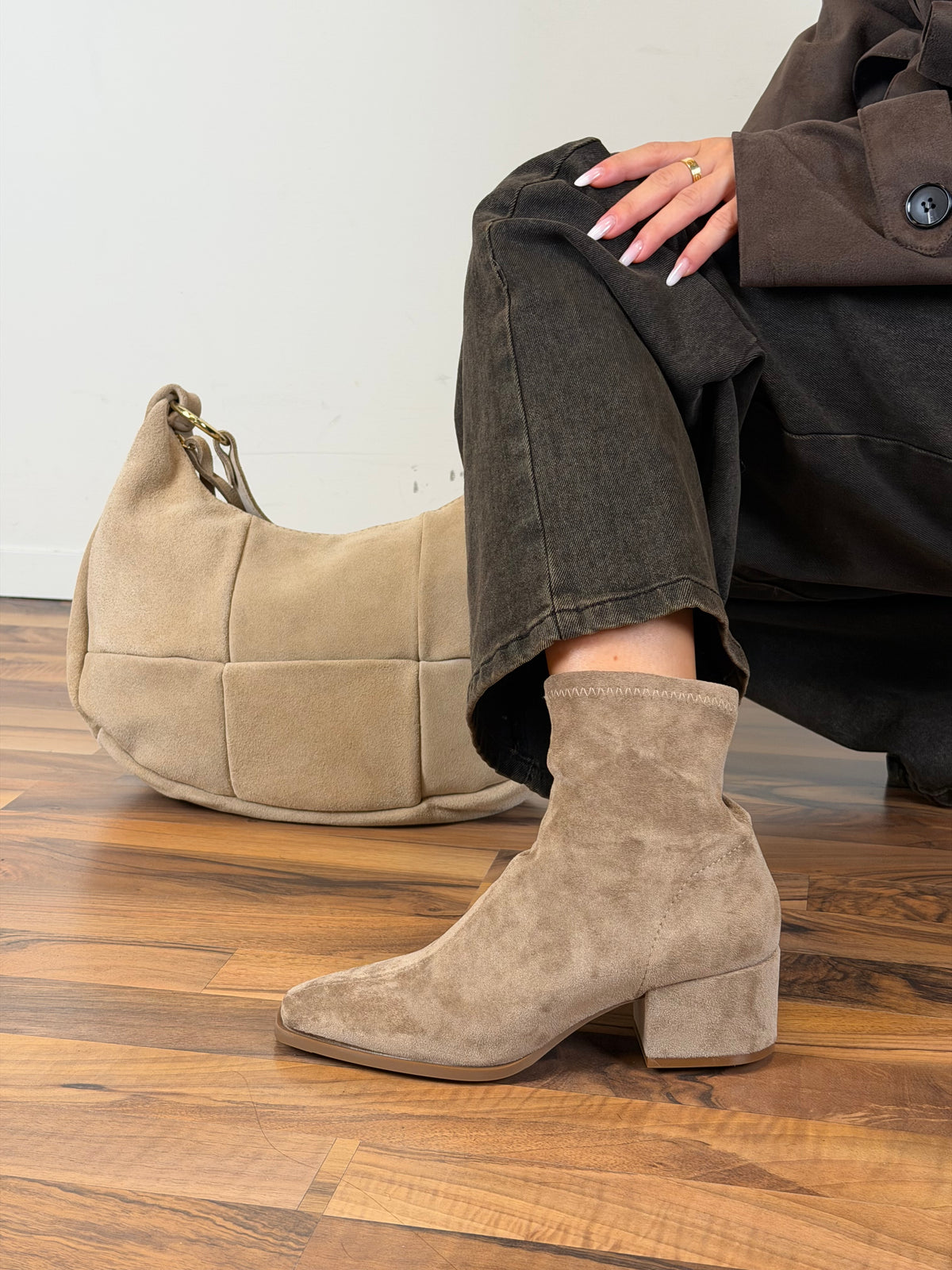 Tronchetto Grace beige