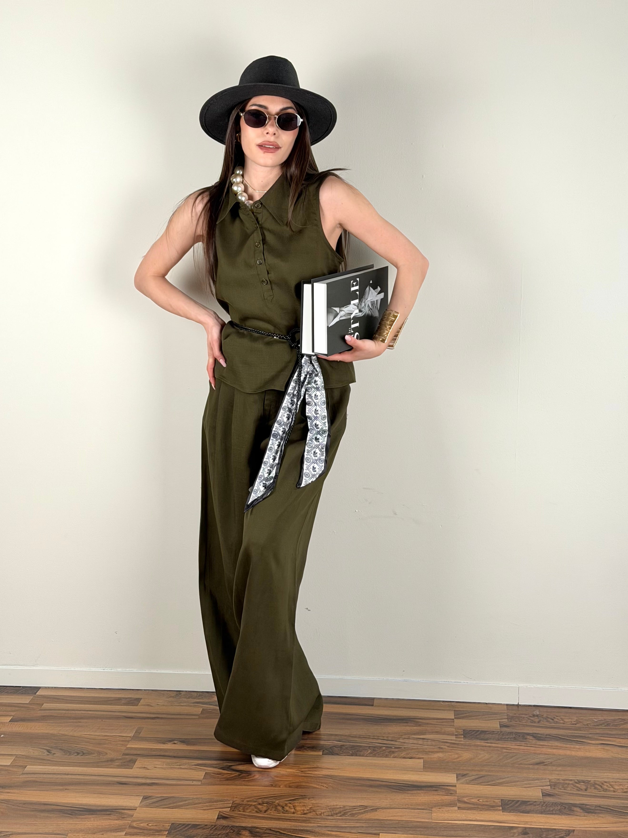 Gilet Paradise verde