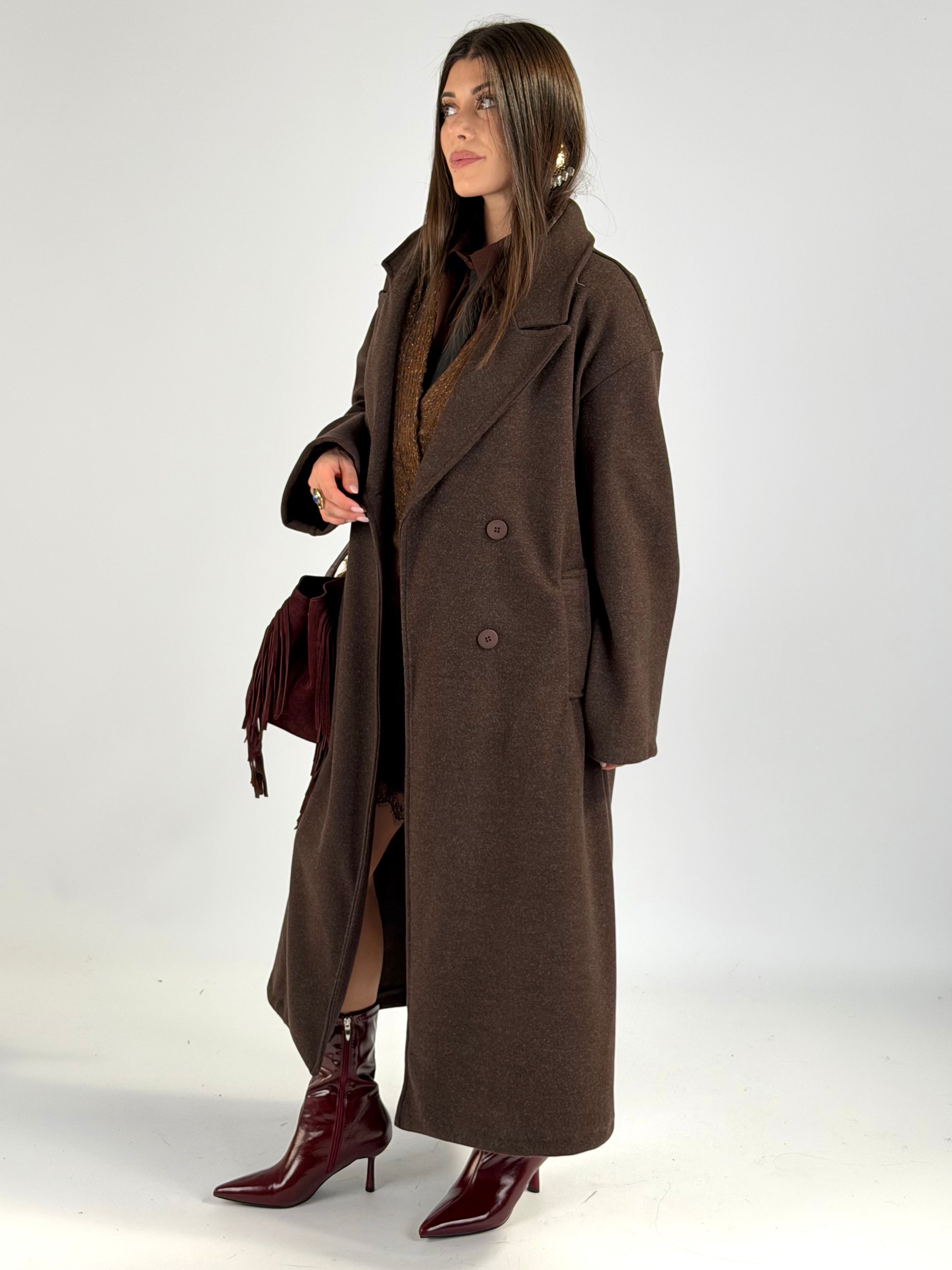 Maxi cappotto KIMBERLY moro