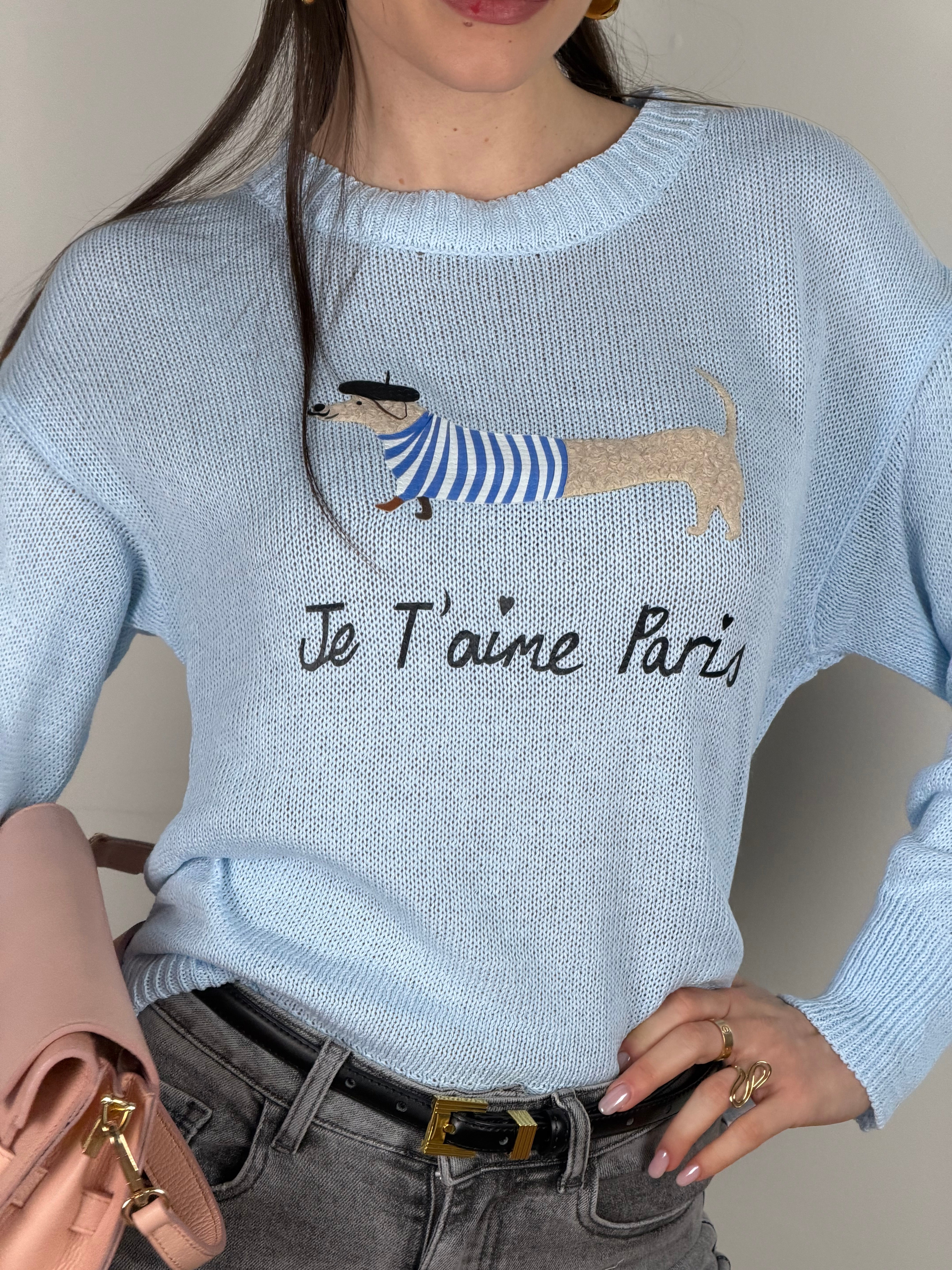 Maglia Paris celeste