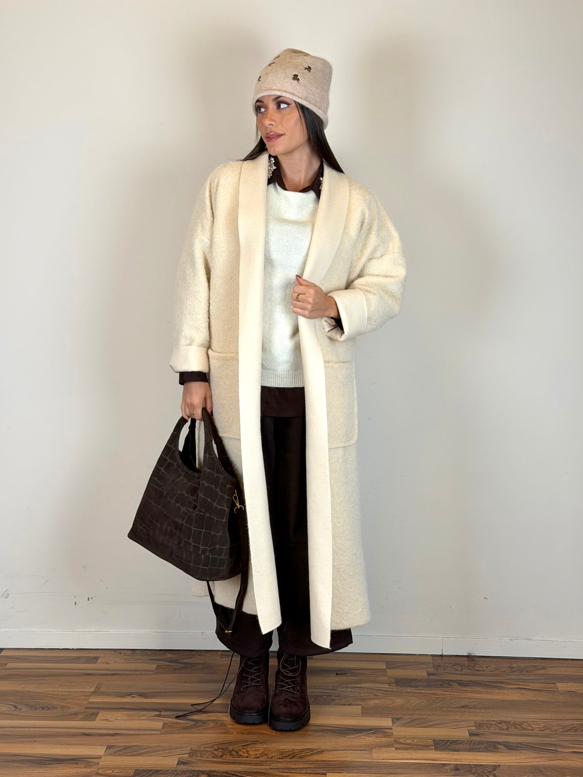 Cappotto Yvonne beige
