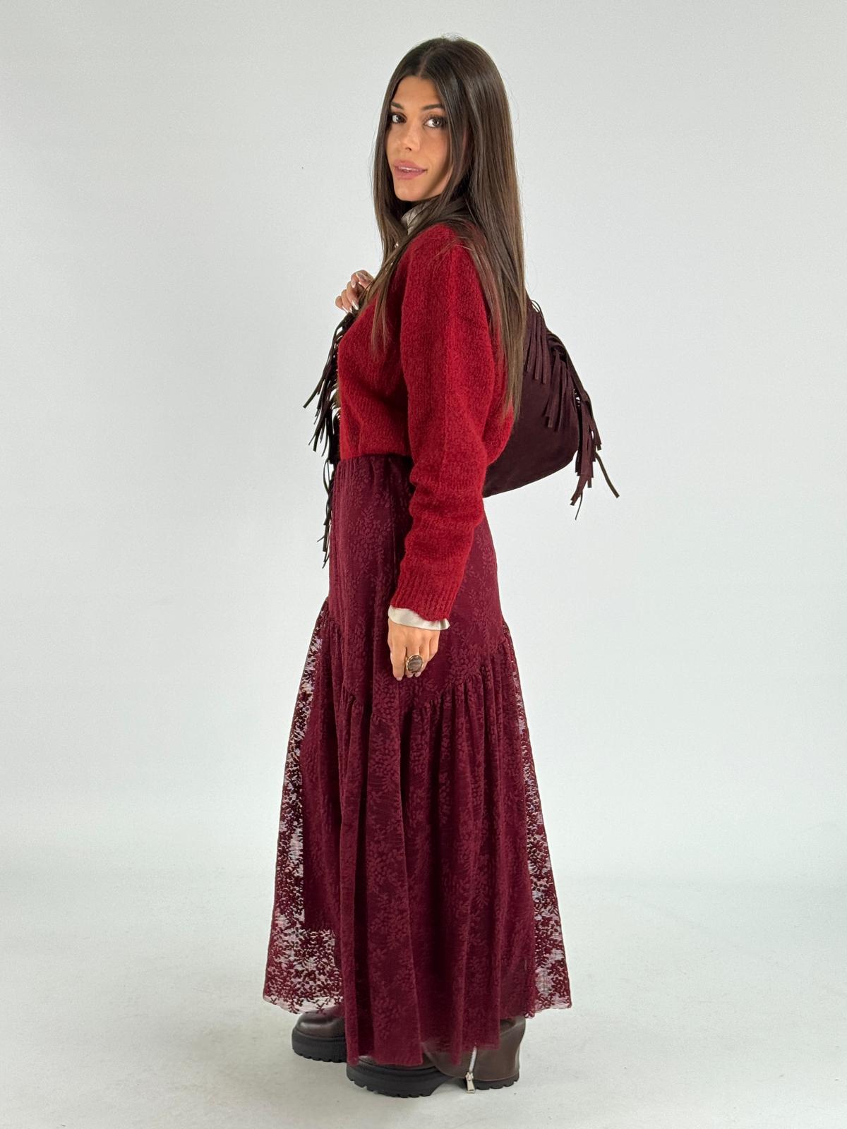 Maglioncino Genova rosso