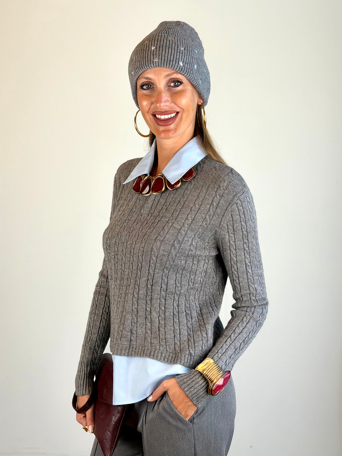 Maglia Office grigio