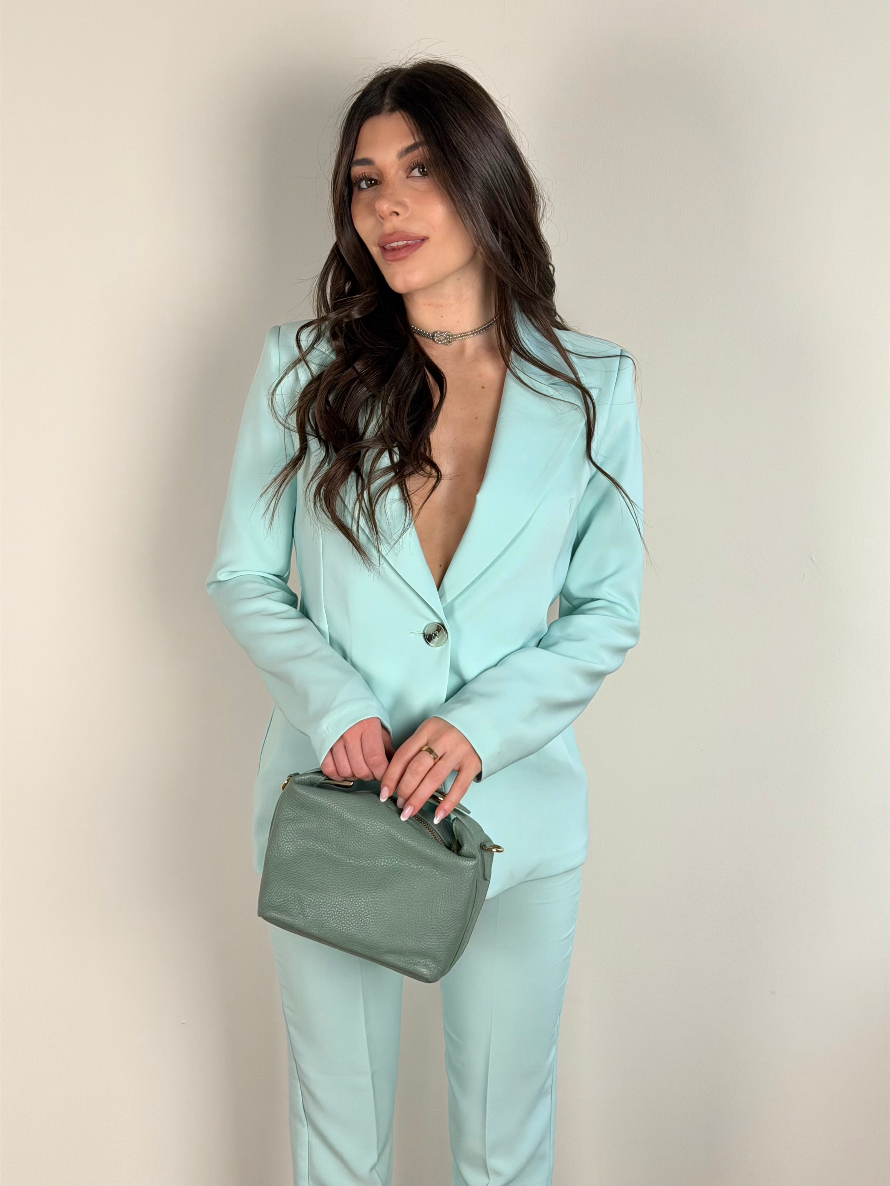 Completo Ashley verde salvia