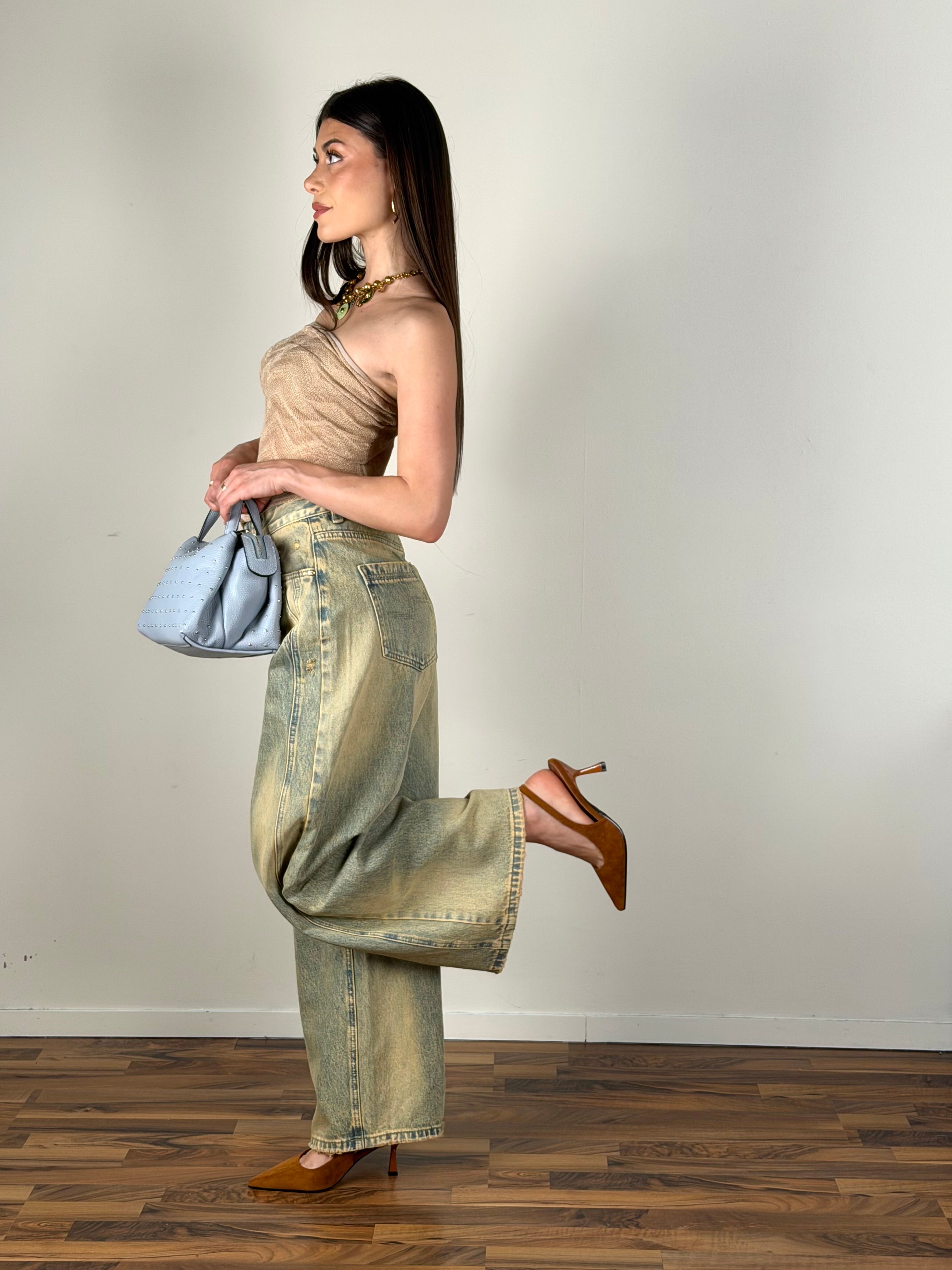 Décolleté selvi camel