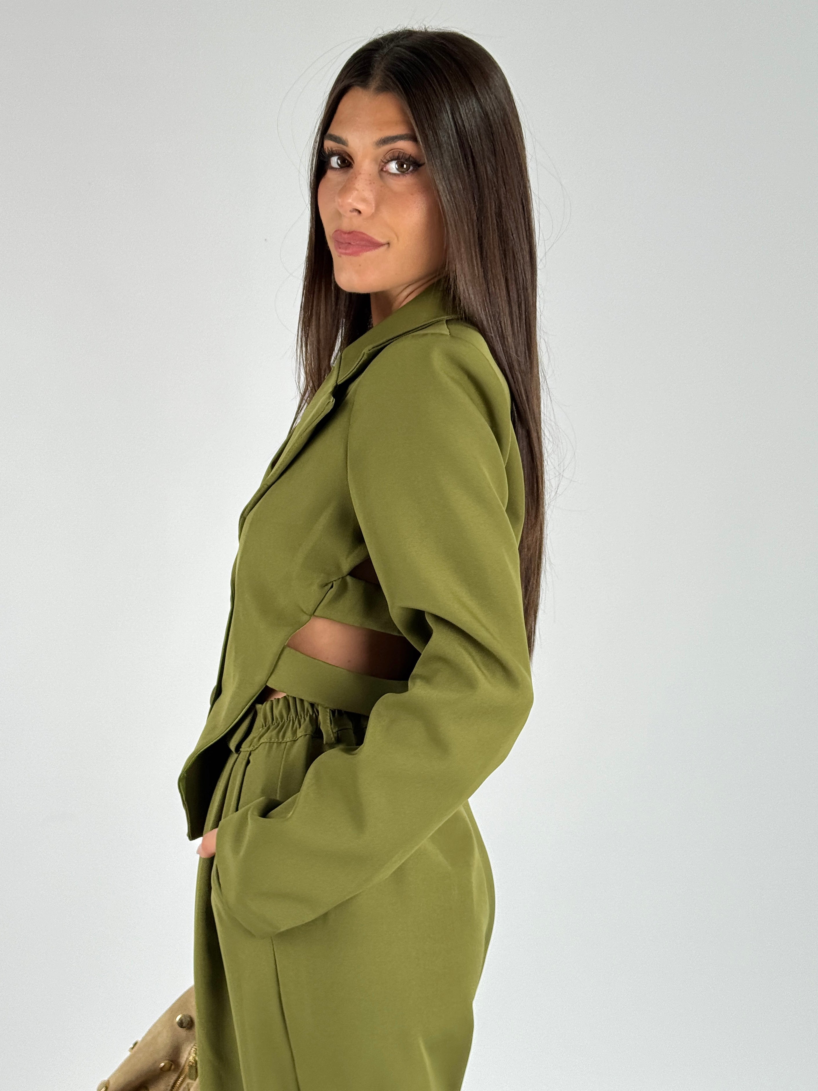 Completo Manhattan verde