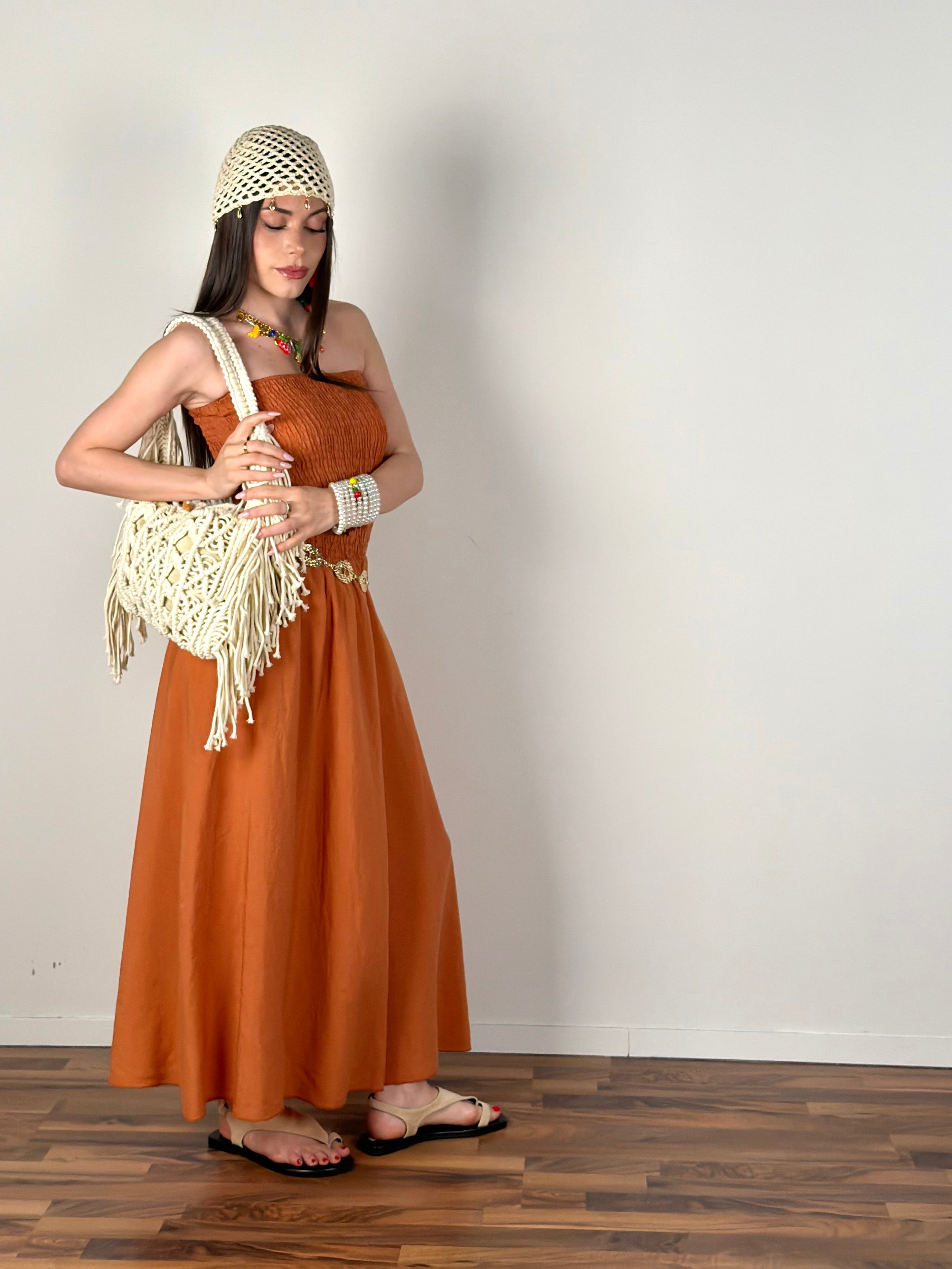 Abito Gipsy coccio