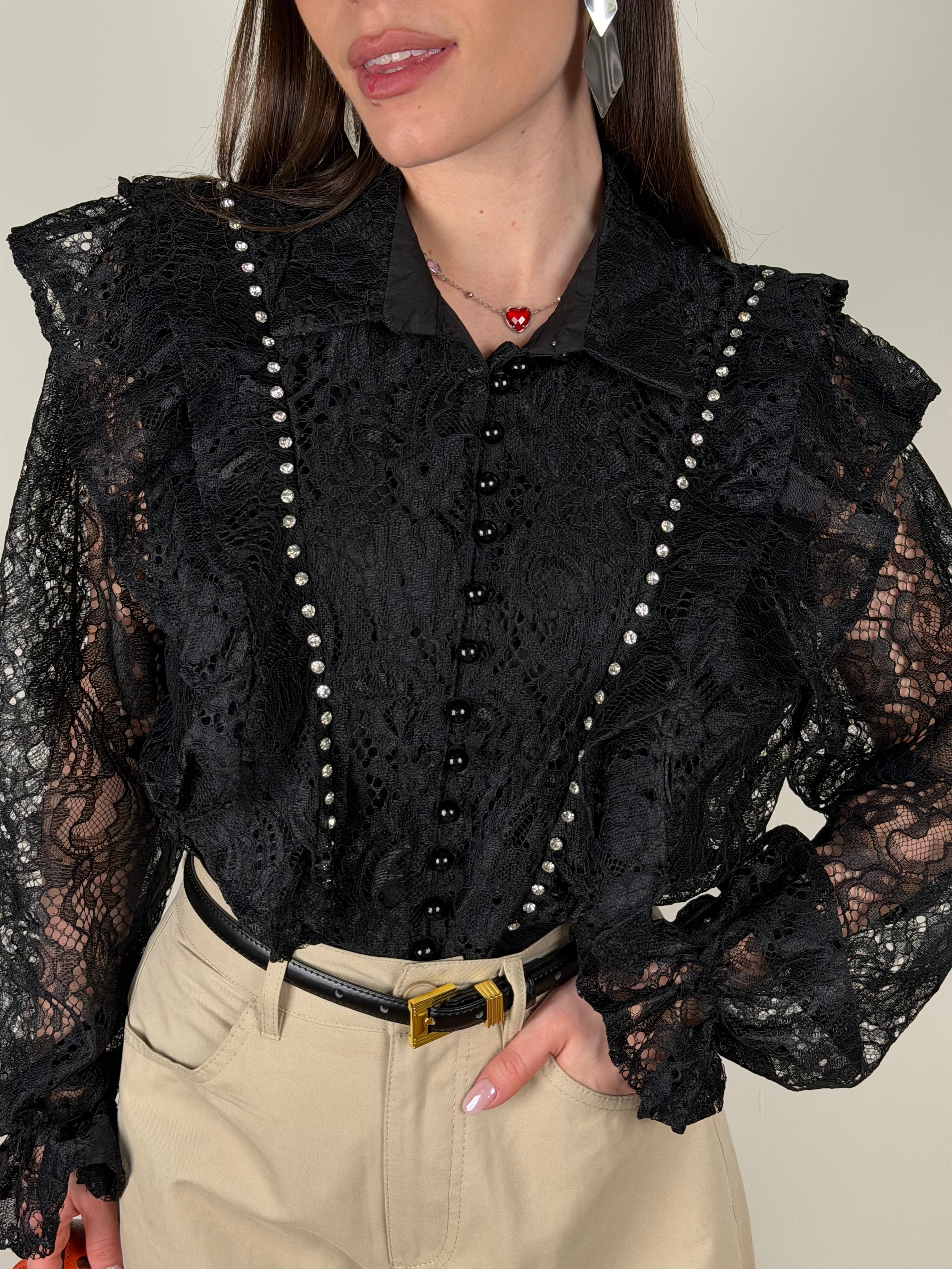 Camicia Gently nera