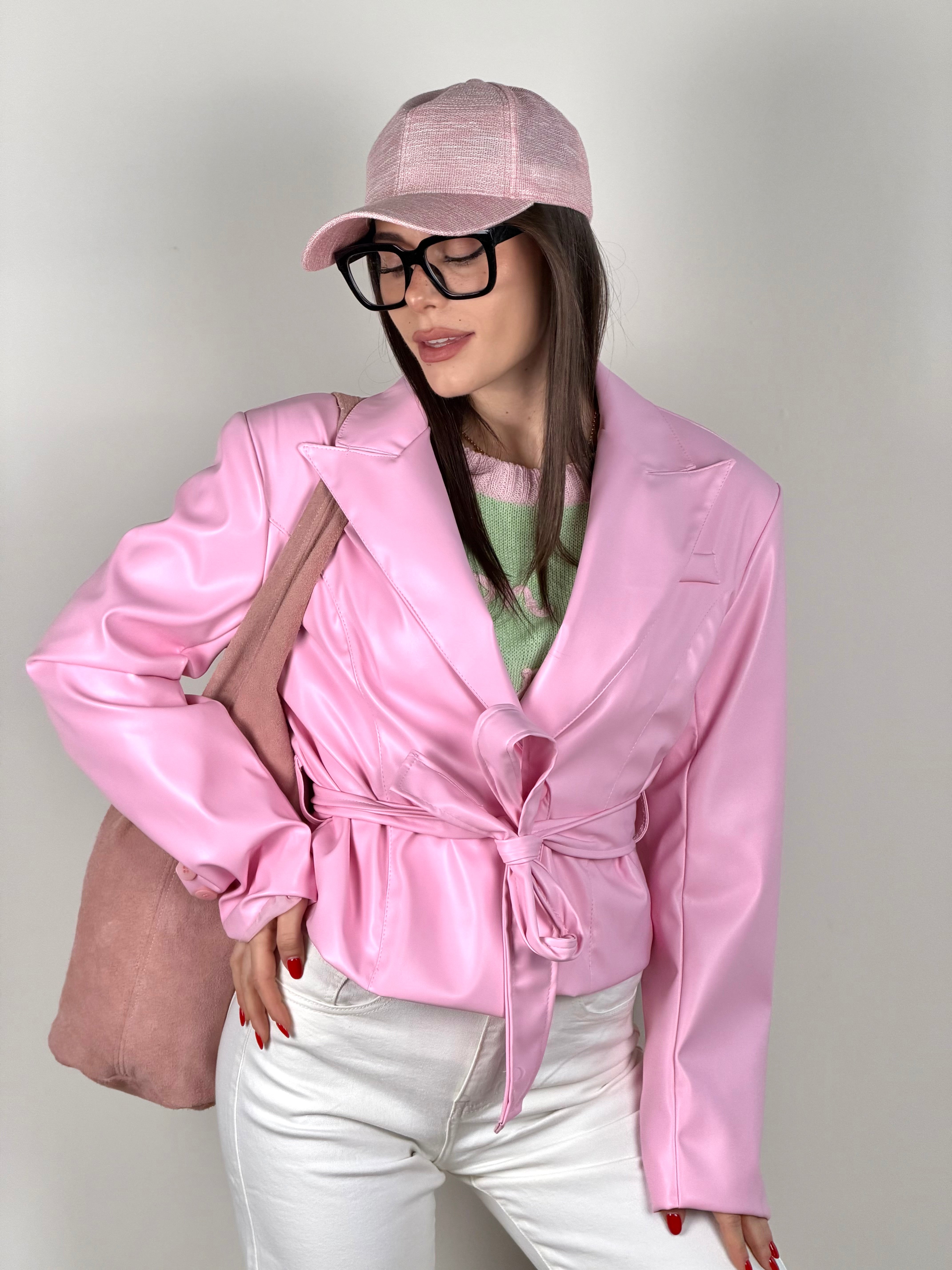 Chiodo Fiocco rosa barbie