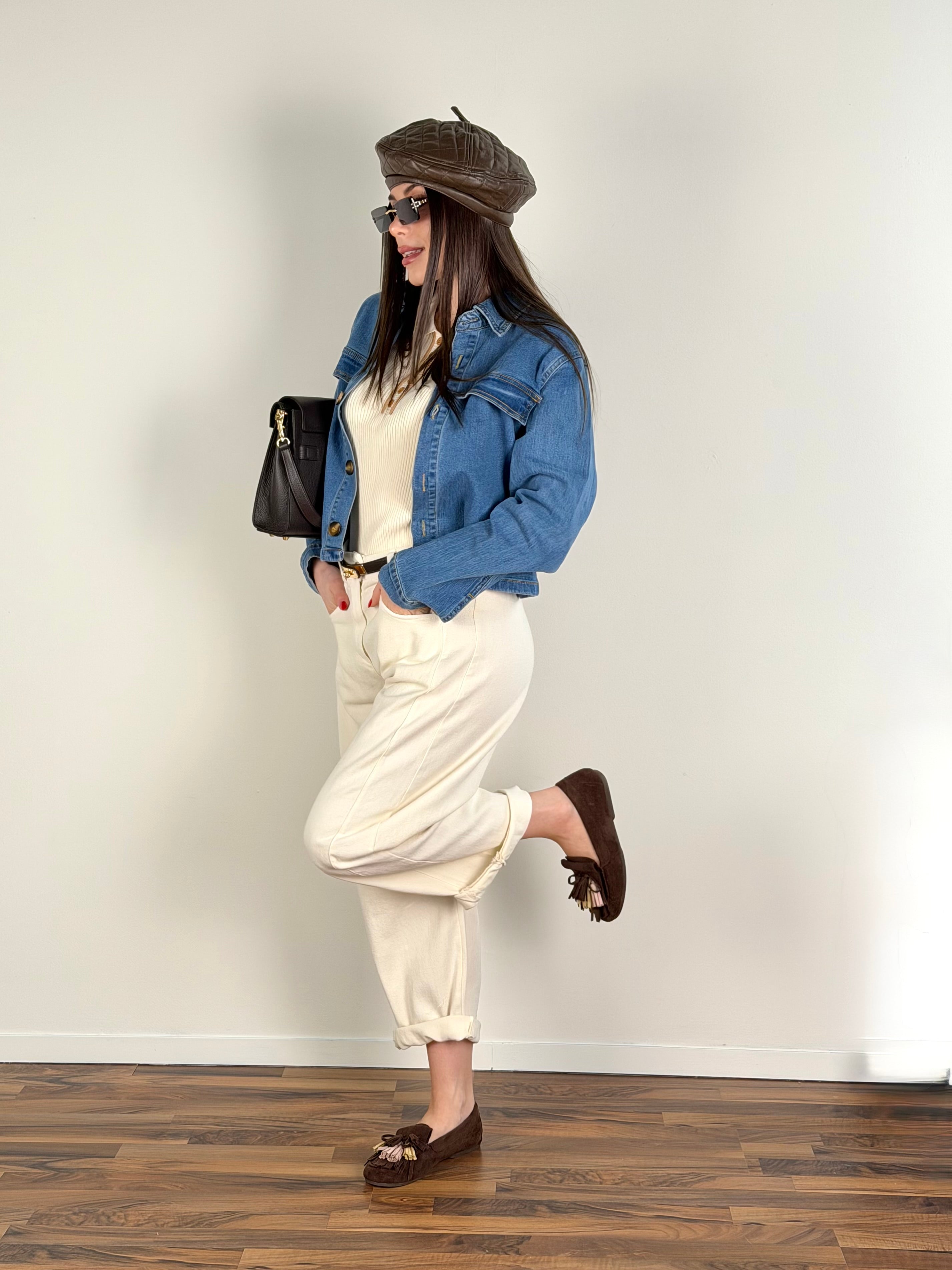 Giubbino denim Lexie