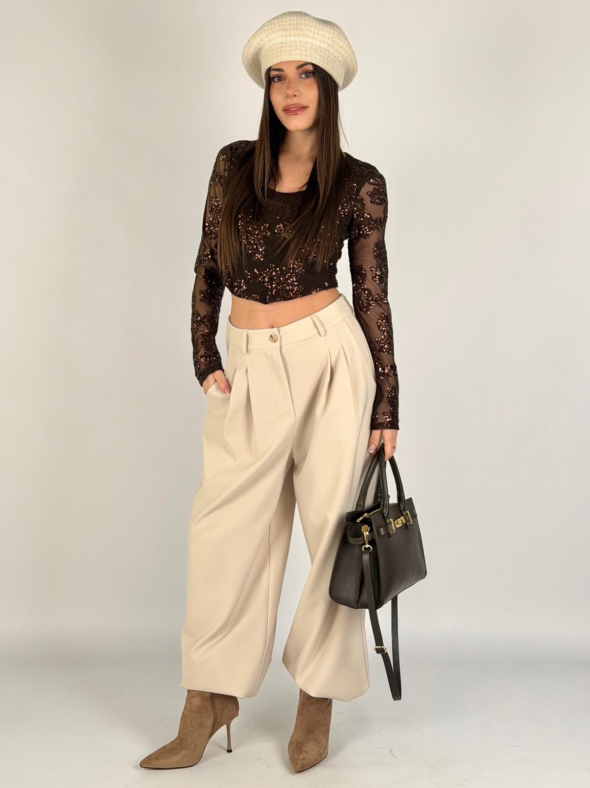 Pantalone Irene beige