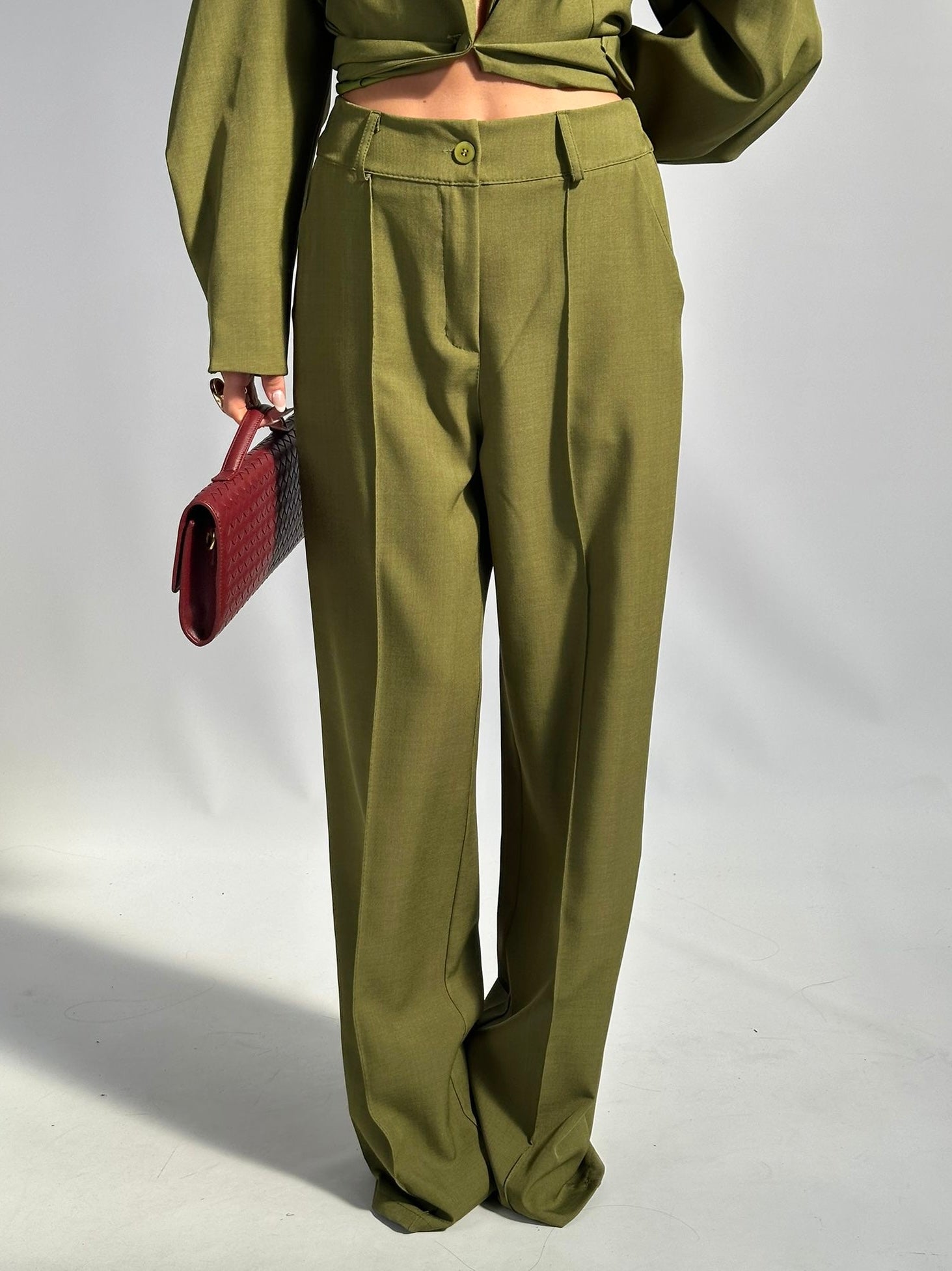 Completo anni 90 verde acido