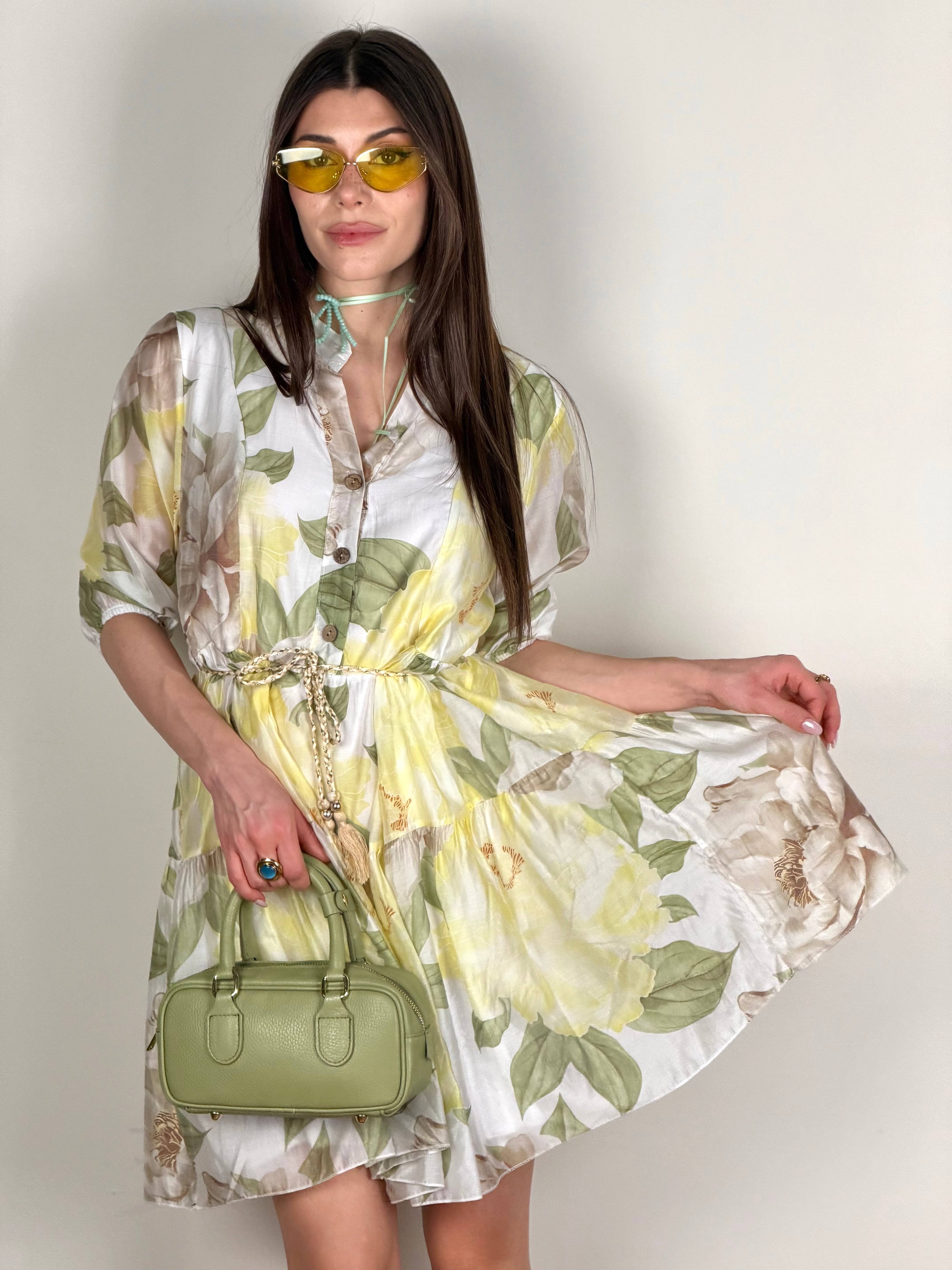 Abito primavera giallo