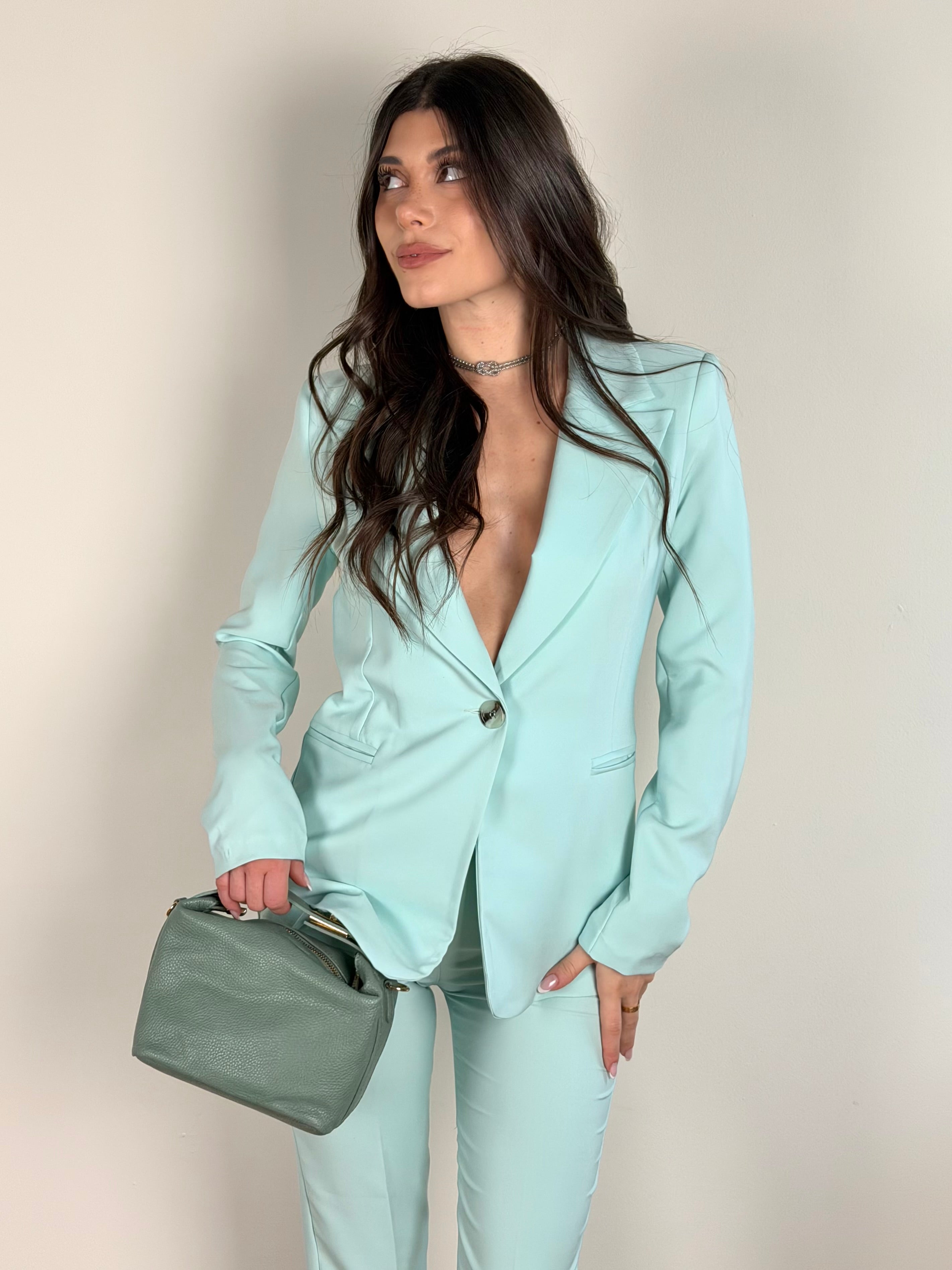 Completo Ashley verde salvia