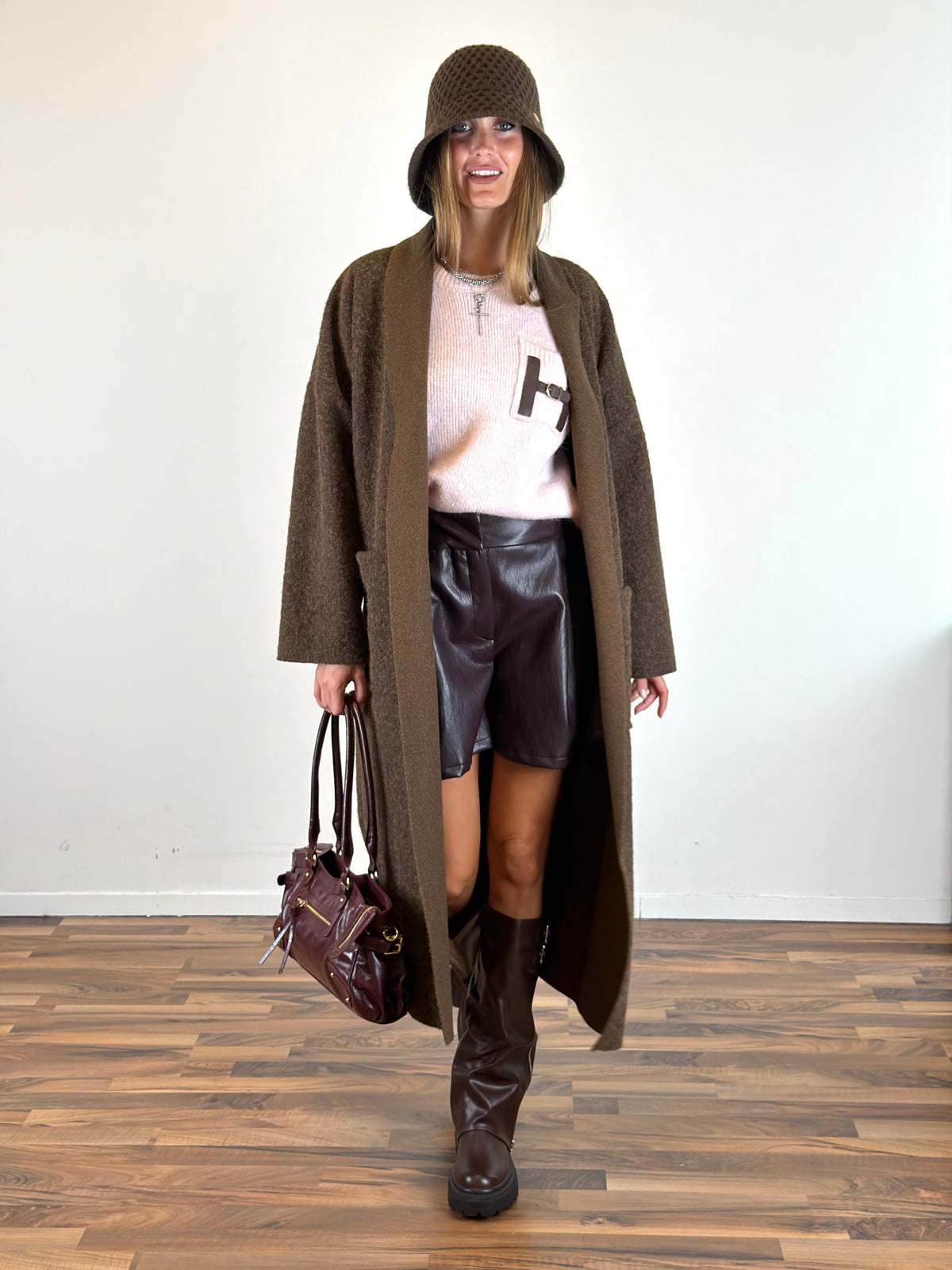 Cappotto Chloe moro
