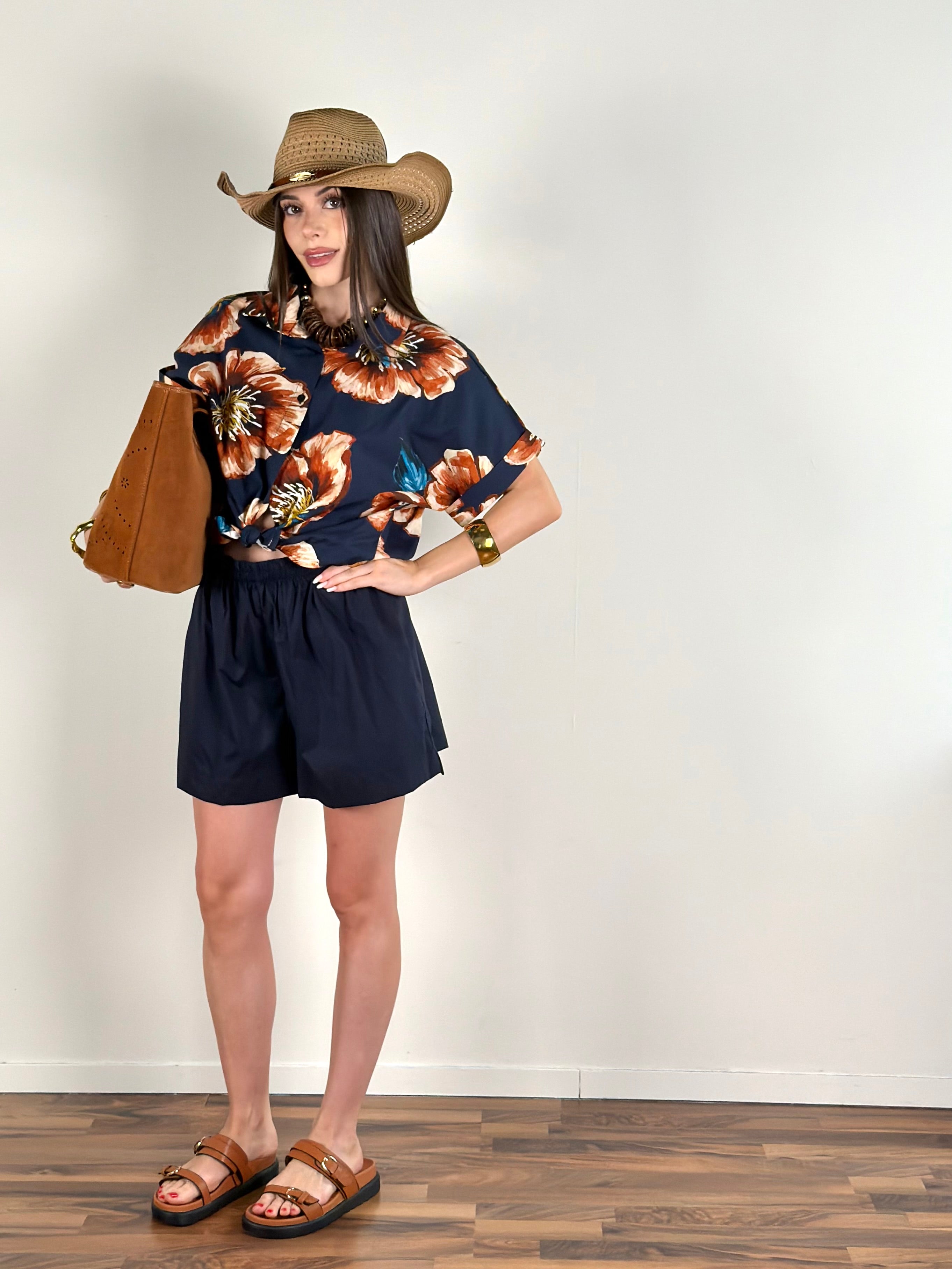 Pantalone Monday blu