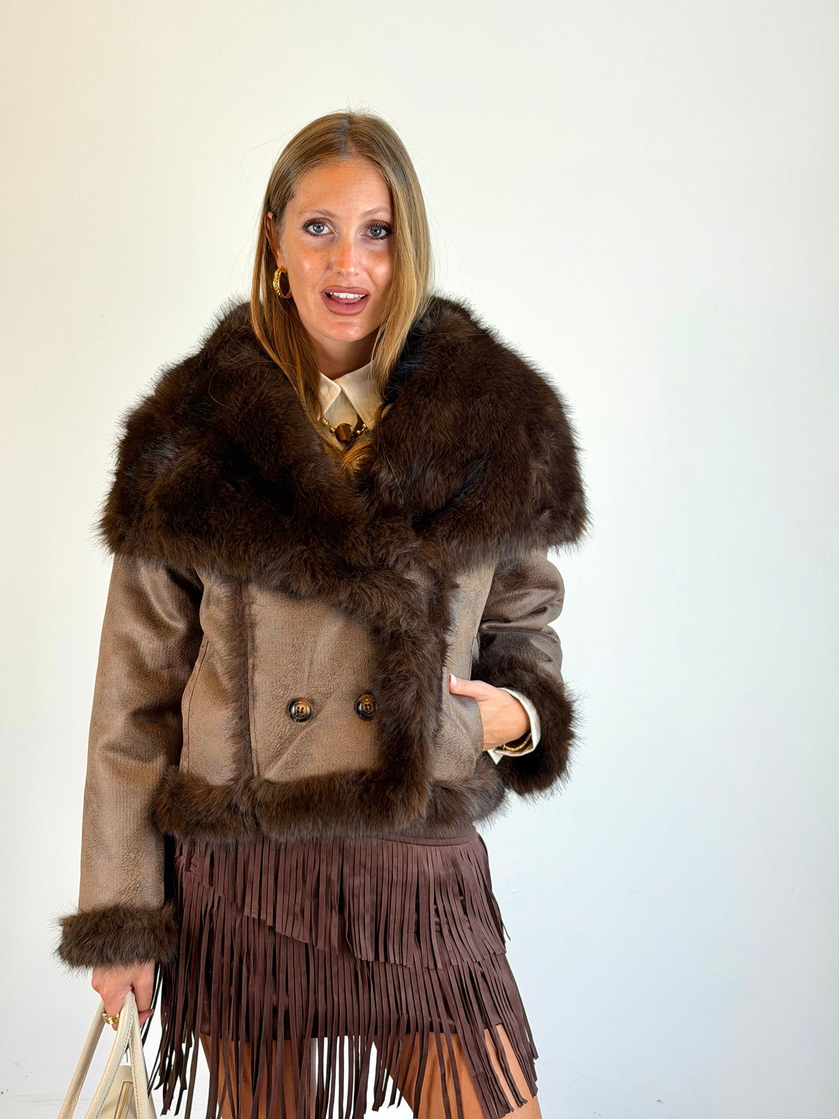 Pelliccia reversibile Jacqueline moro