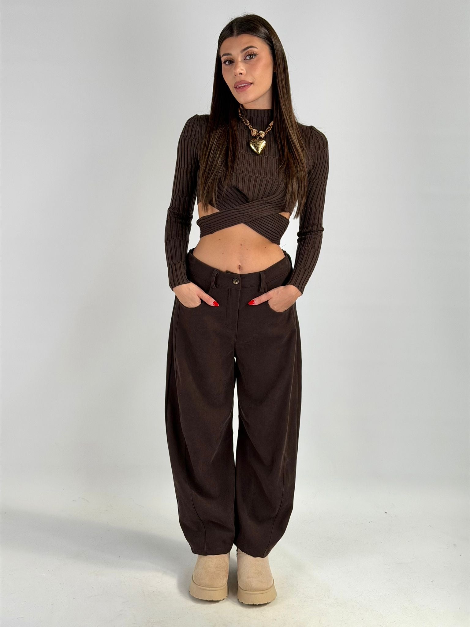 Maglia intreccio moro Napoli