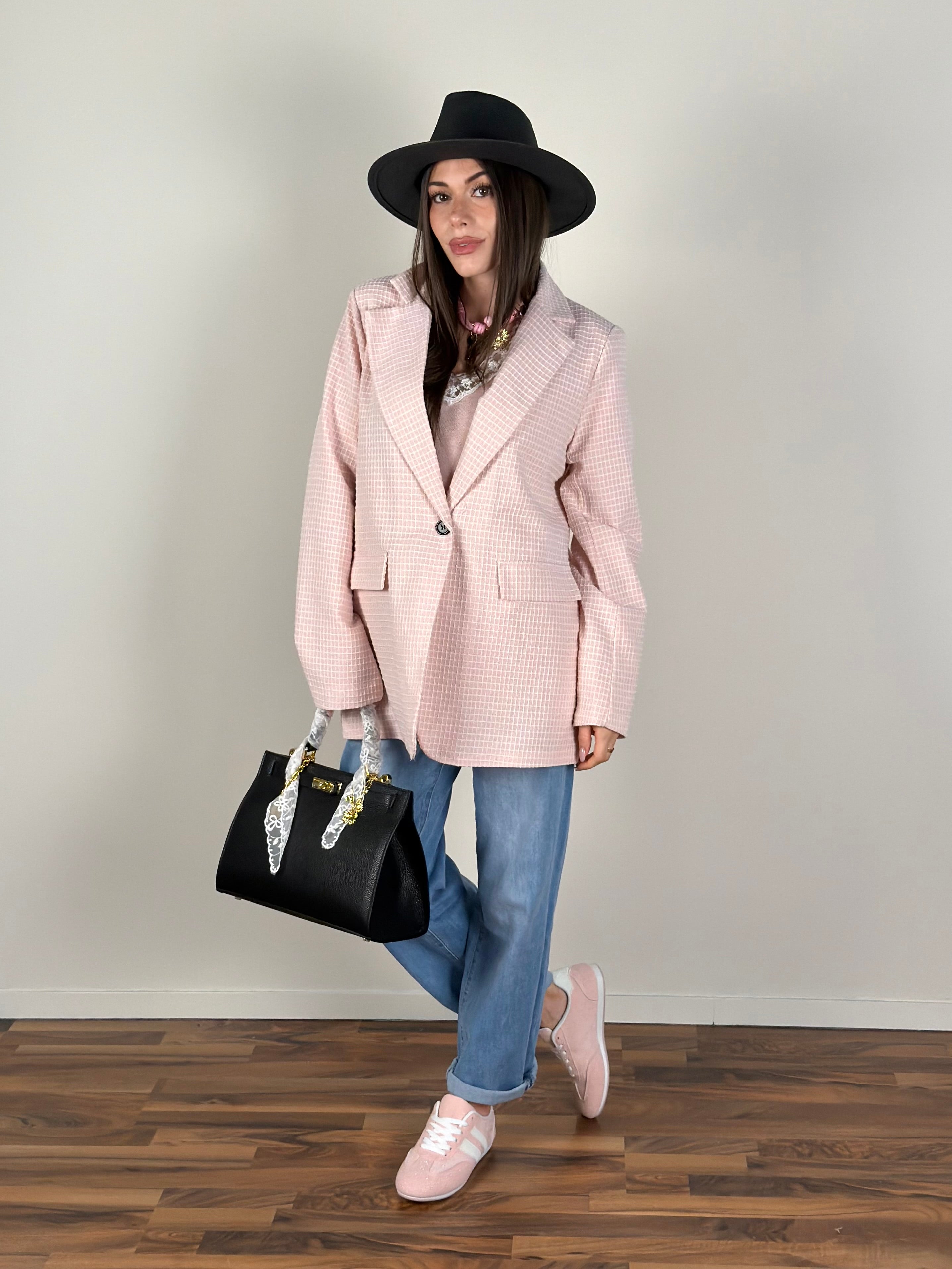 Giacca Vittoria rosa