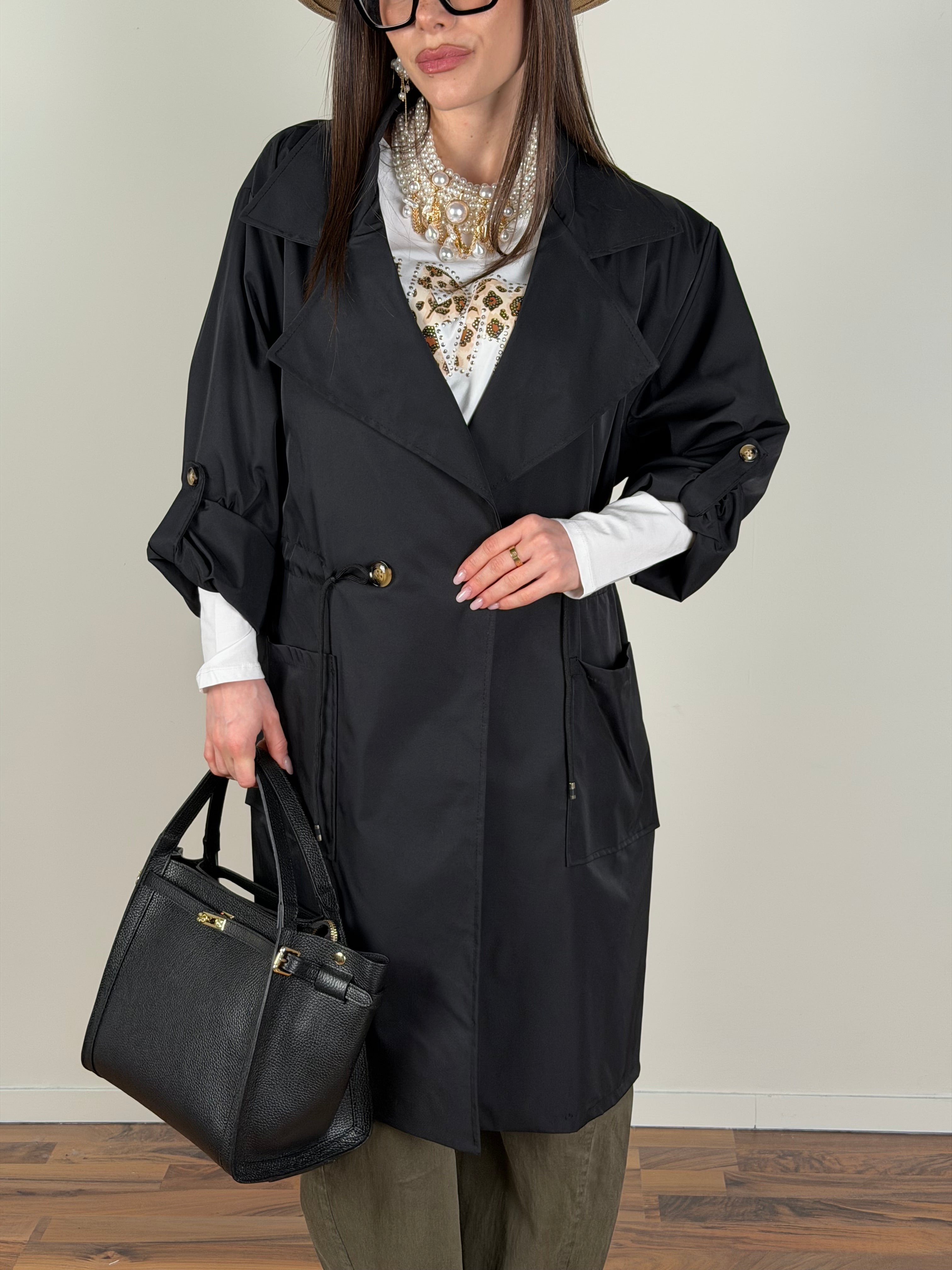 Trench Impero nero
