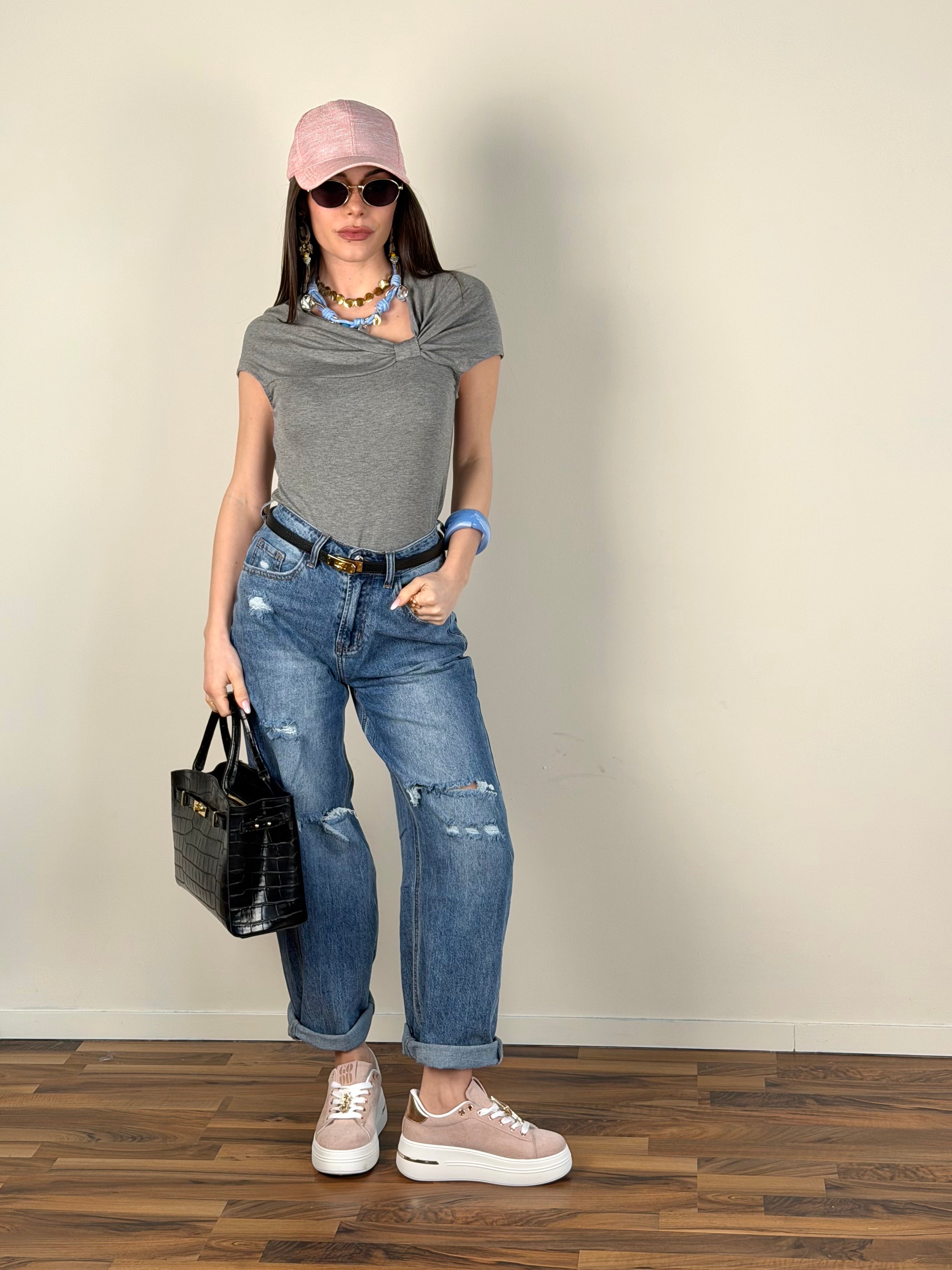 Maglia Florence grigio