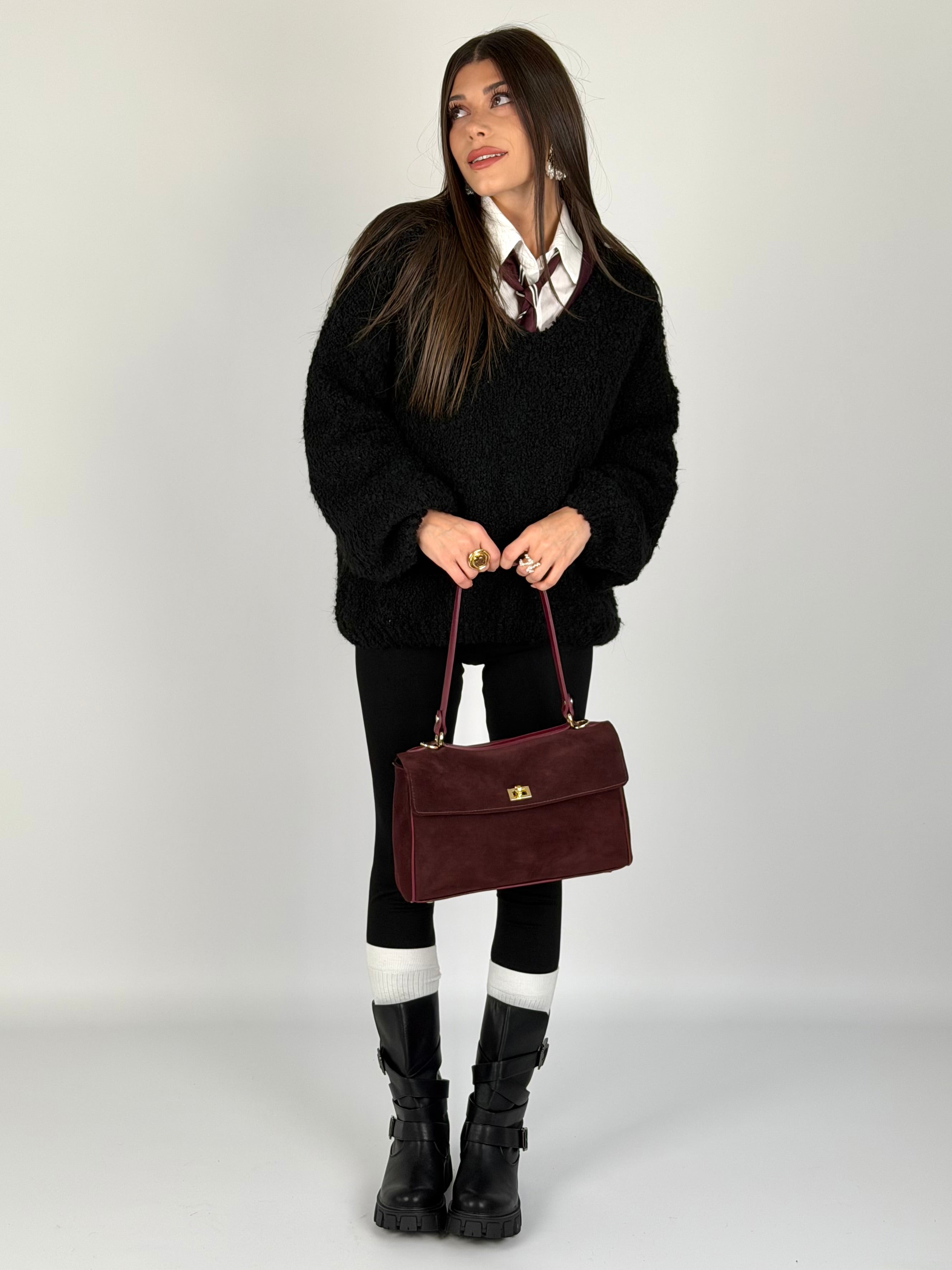 Maglione Winter nero