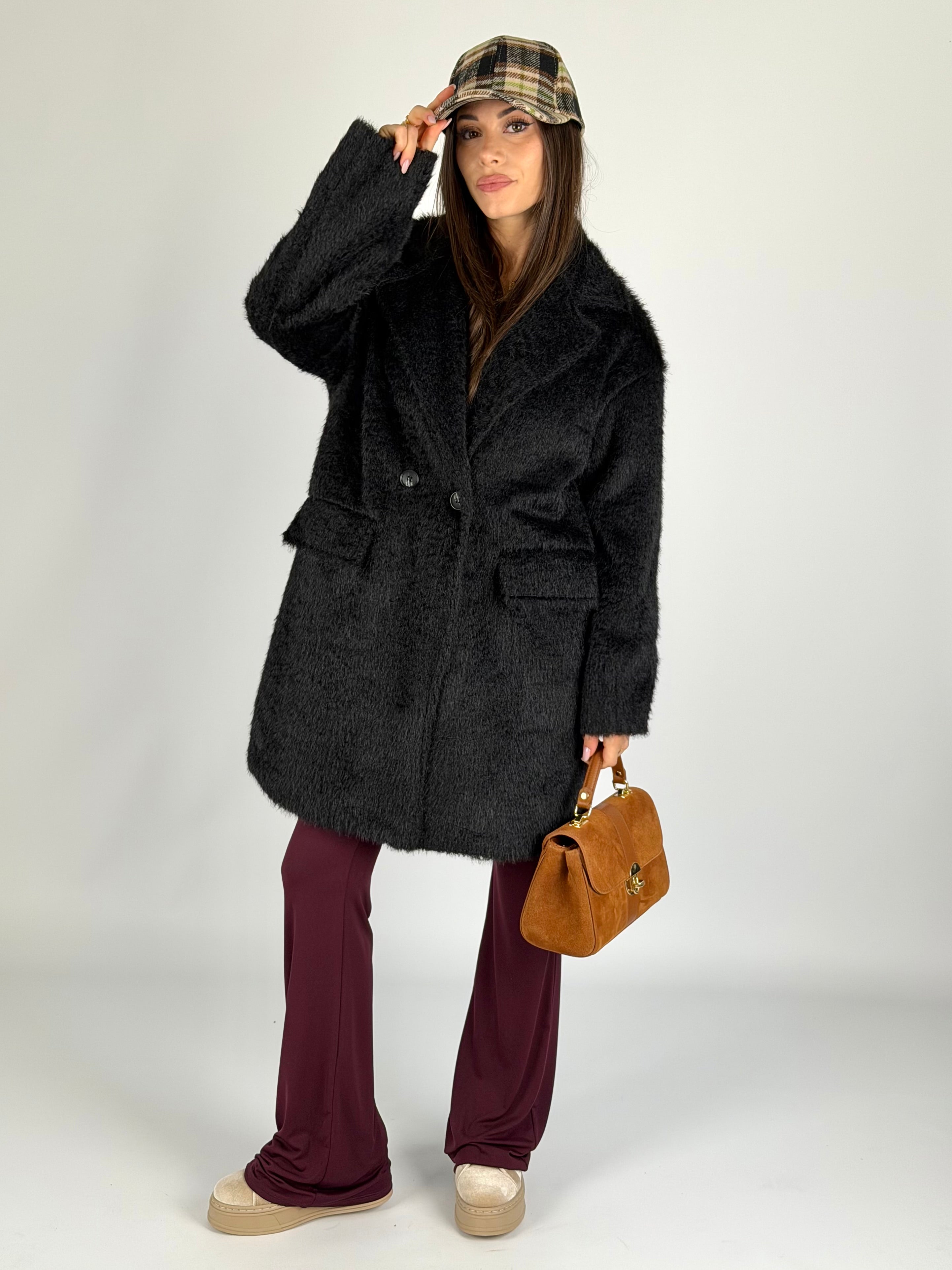 Cappotto Romance nero