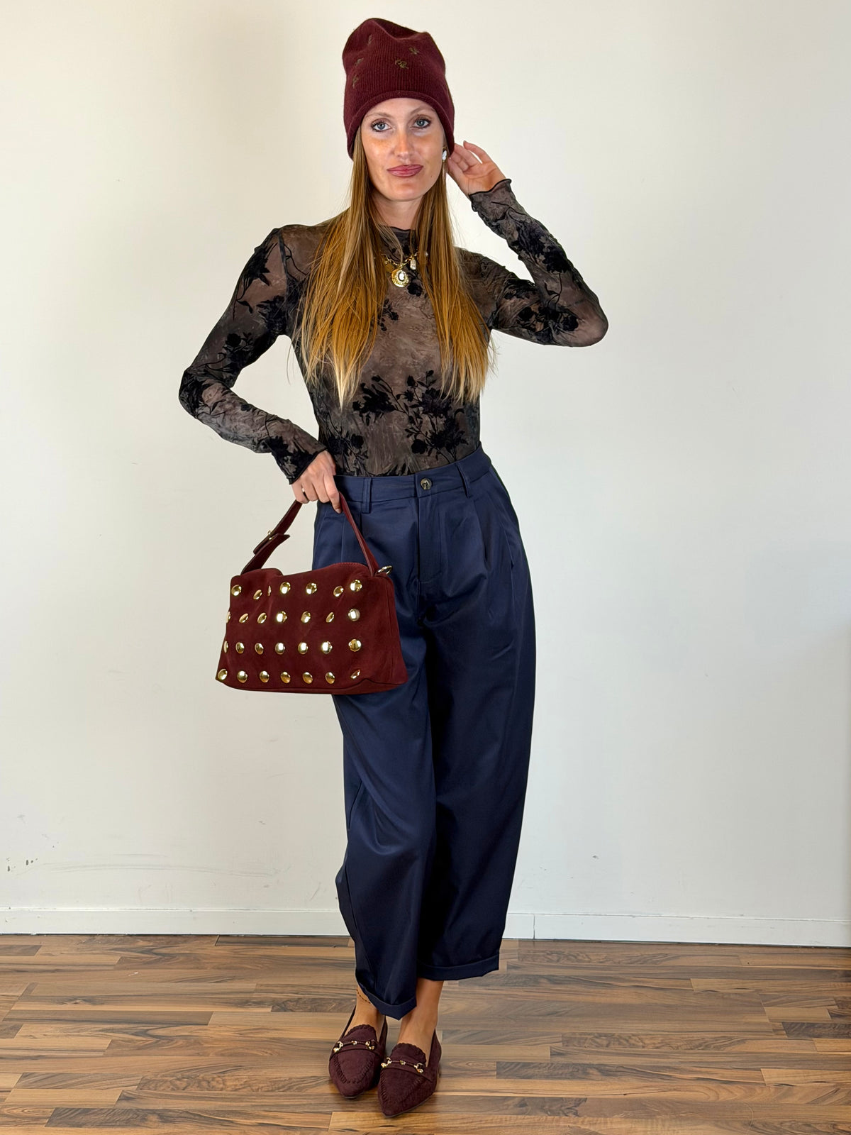 Pantalone James blu