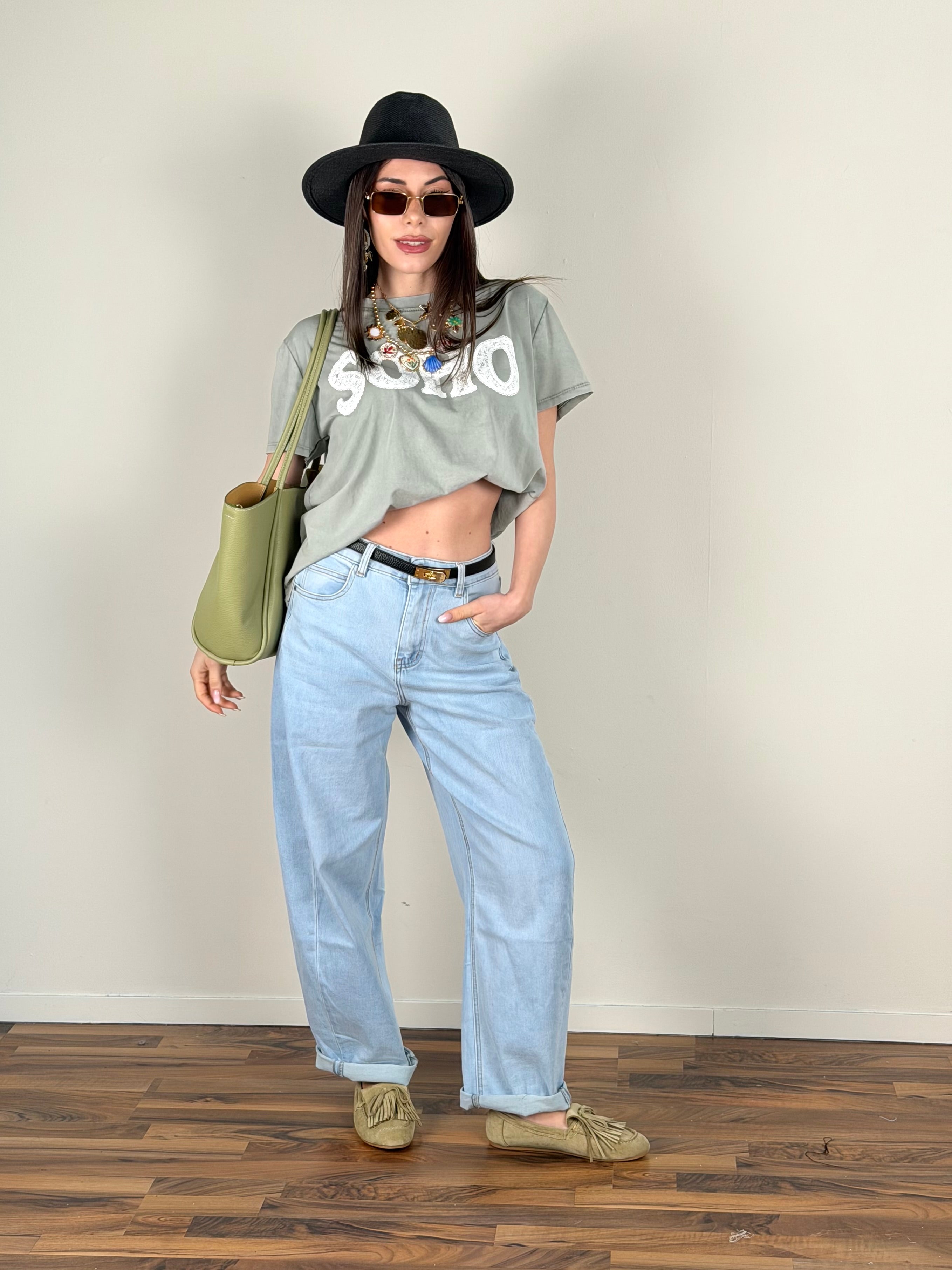 T-shirt Soho colors verde