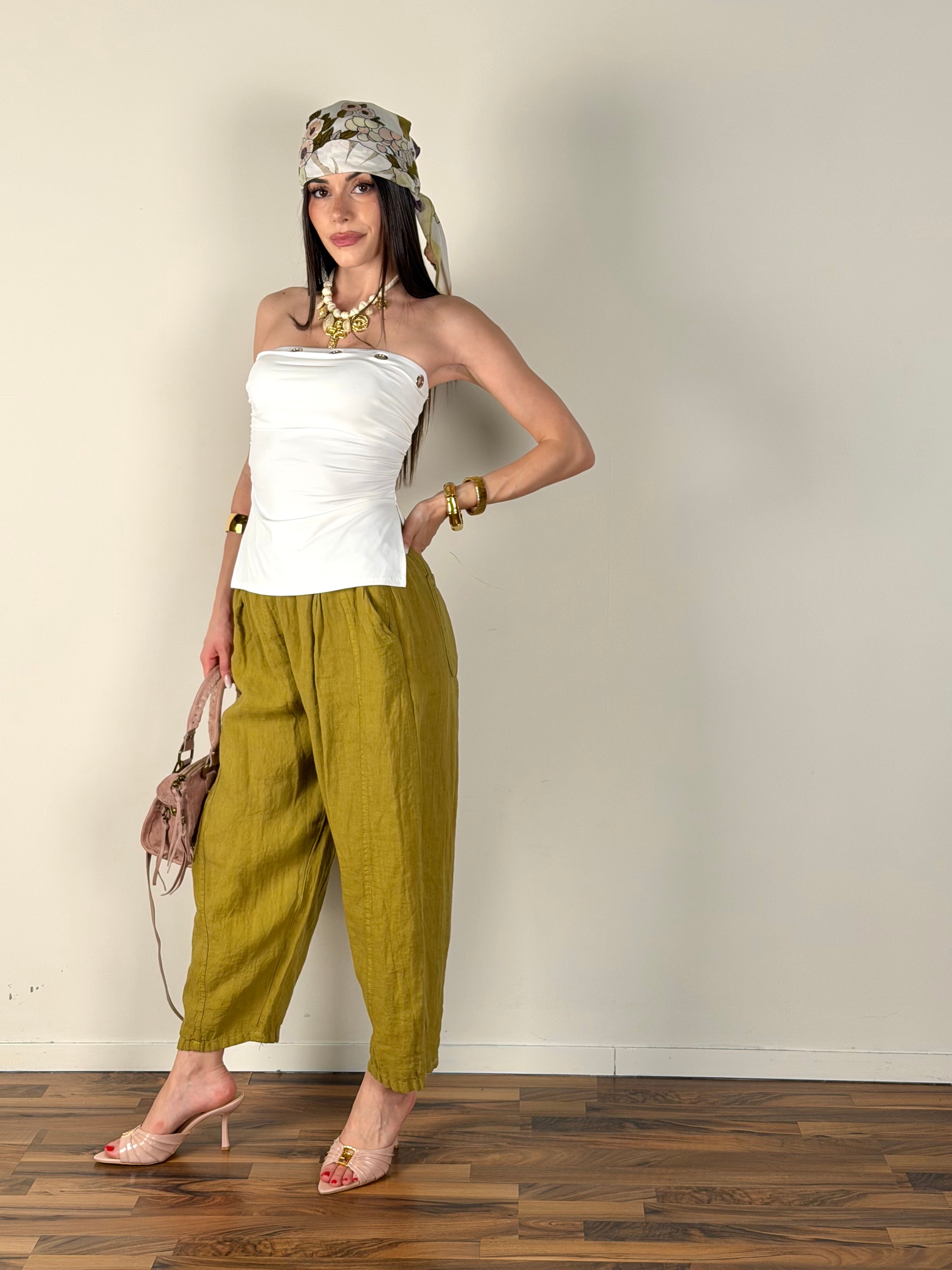 Top Sara bianco