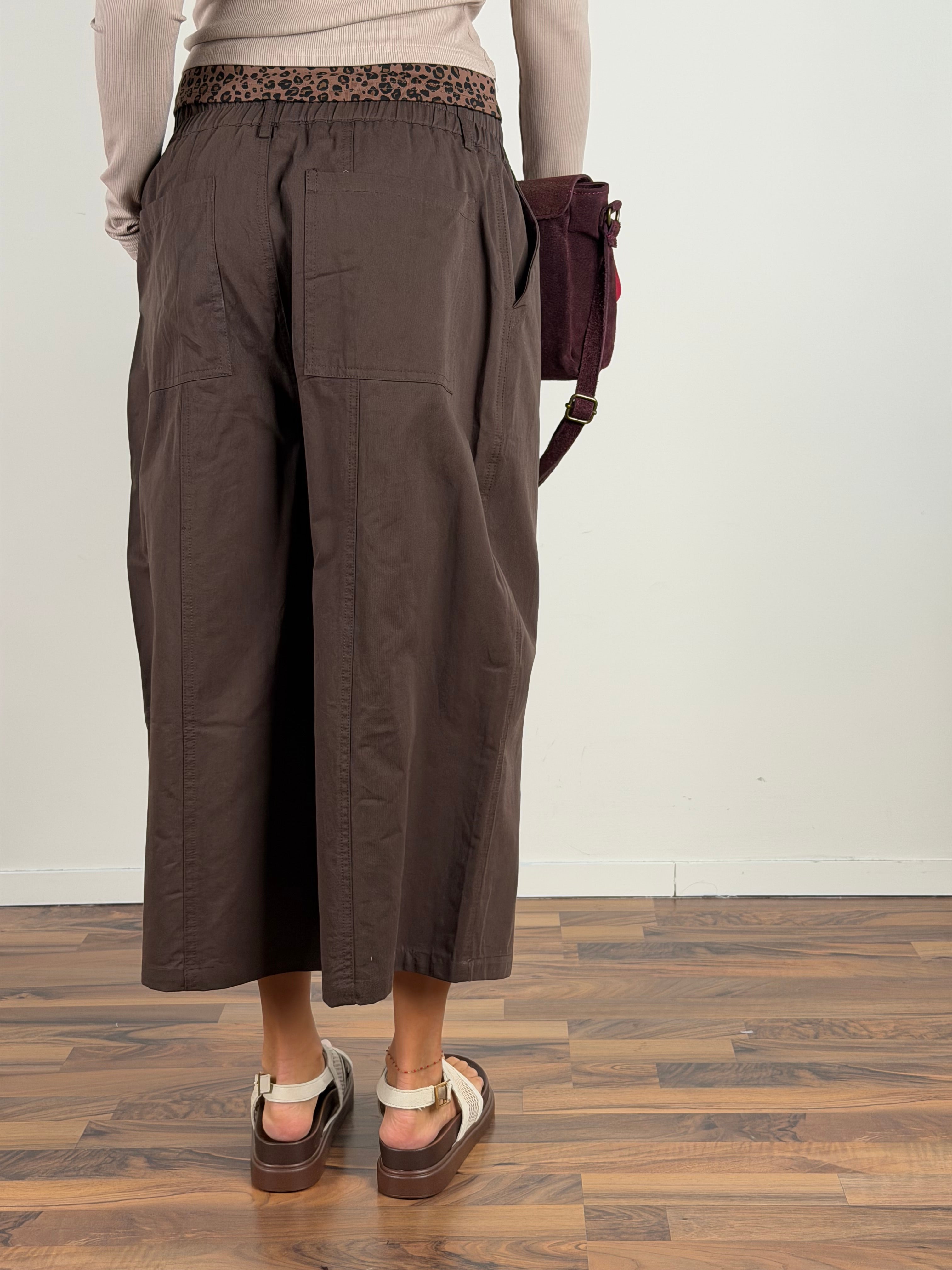 Pantalone Jasmine moro