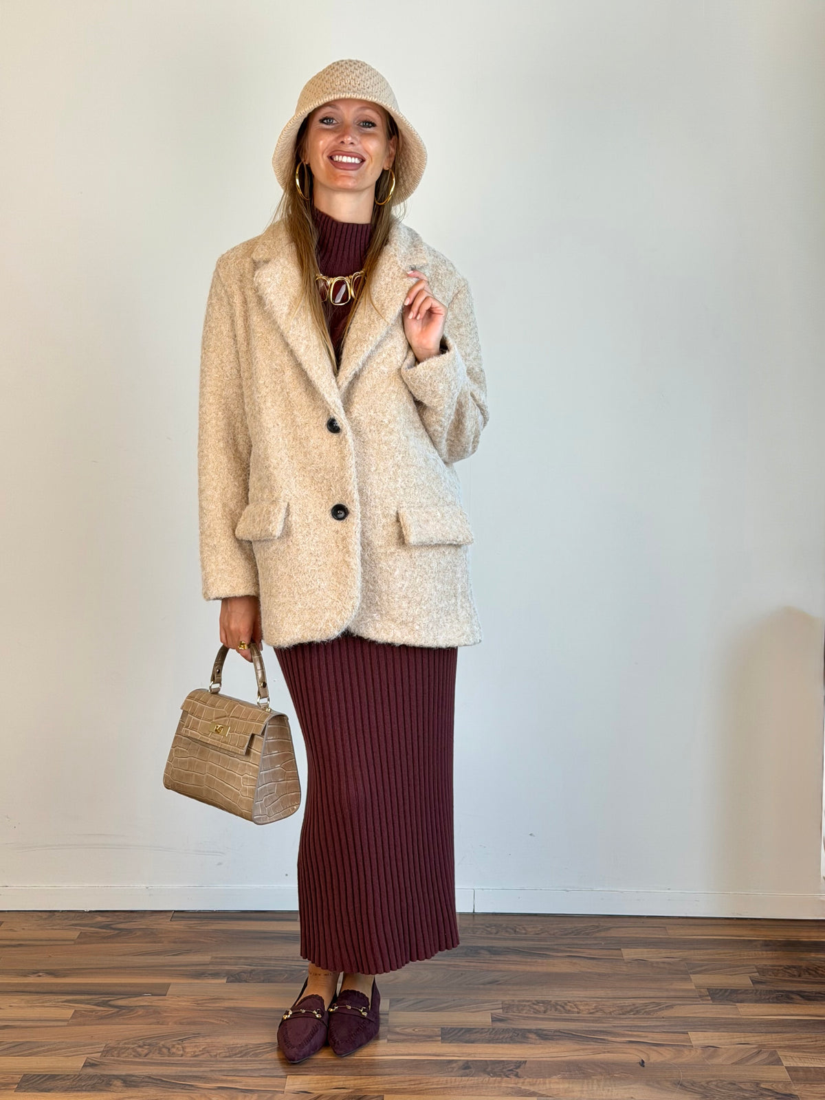 Cappotto Sheila beige