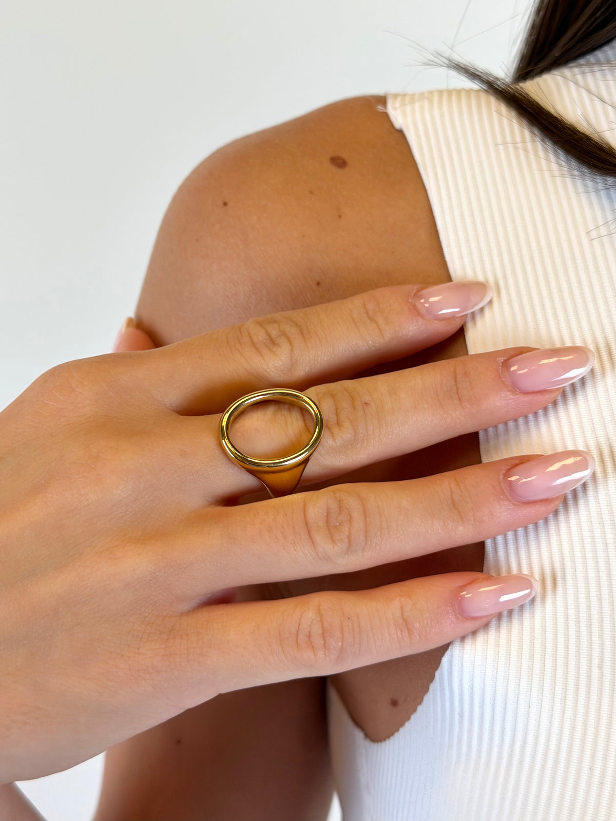 Anello circle  - collezione diamond