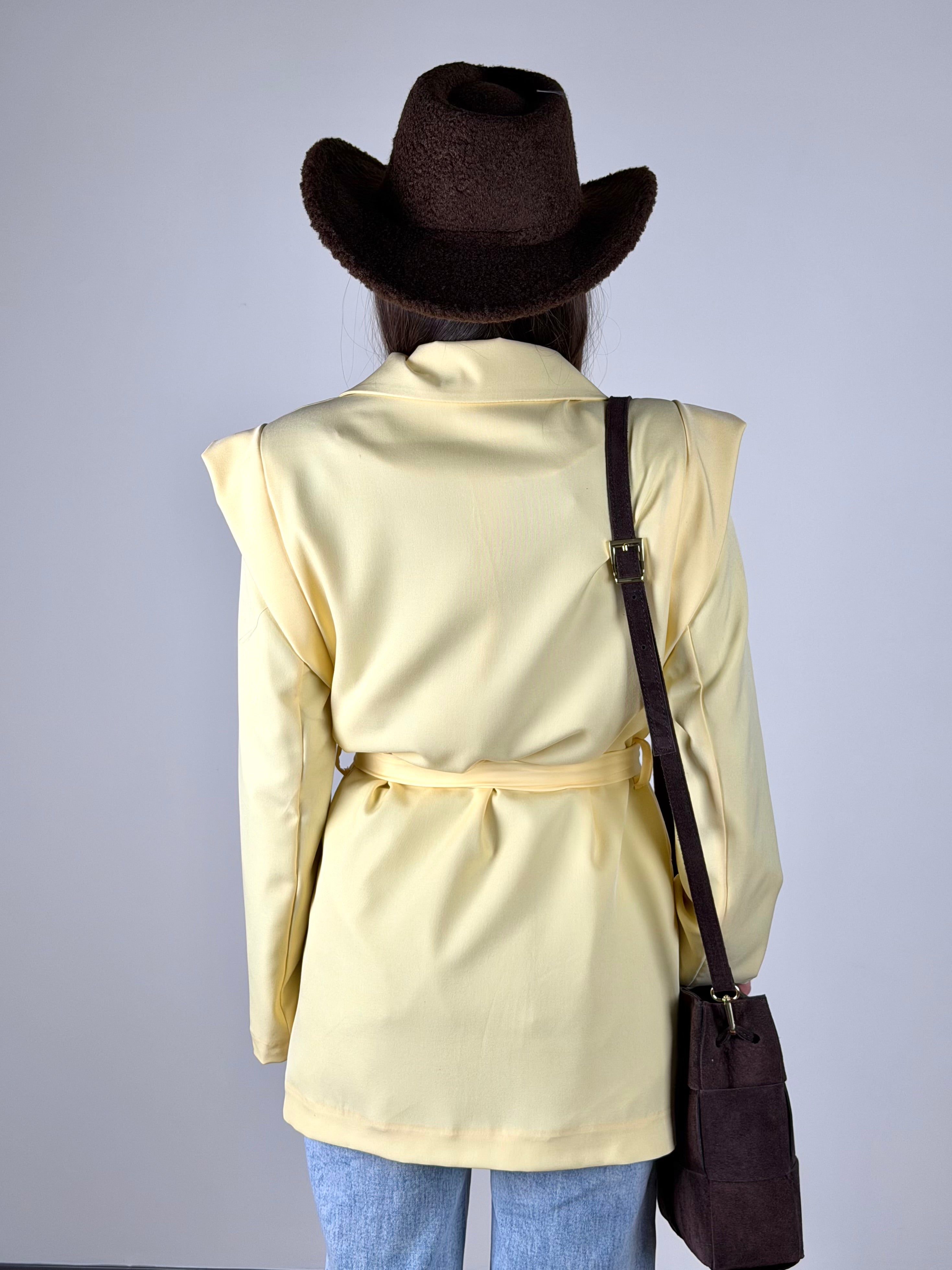 Giacca Wanessa gialla