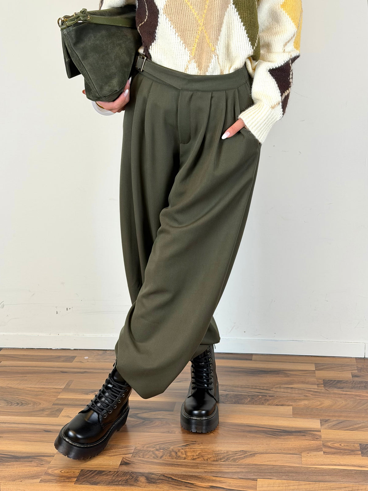 Pantalone Metropolitan verde