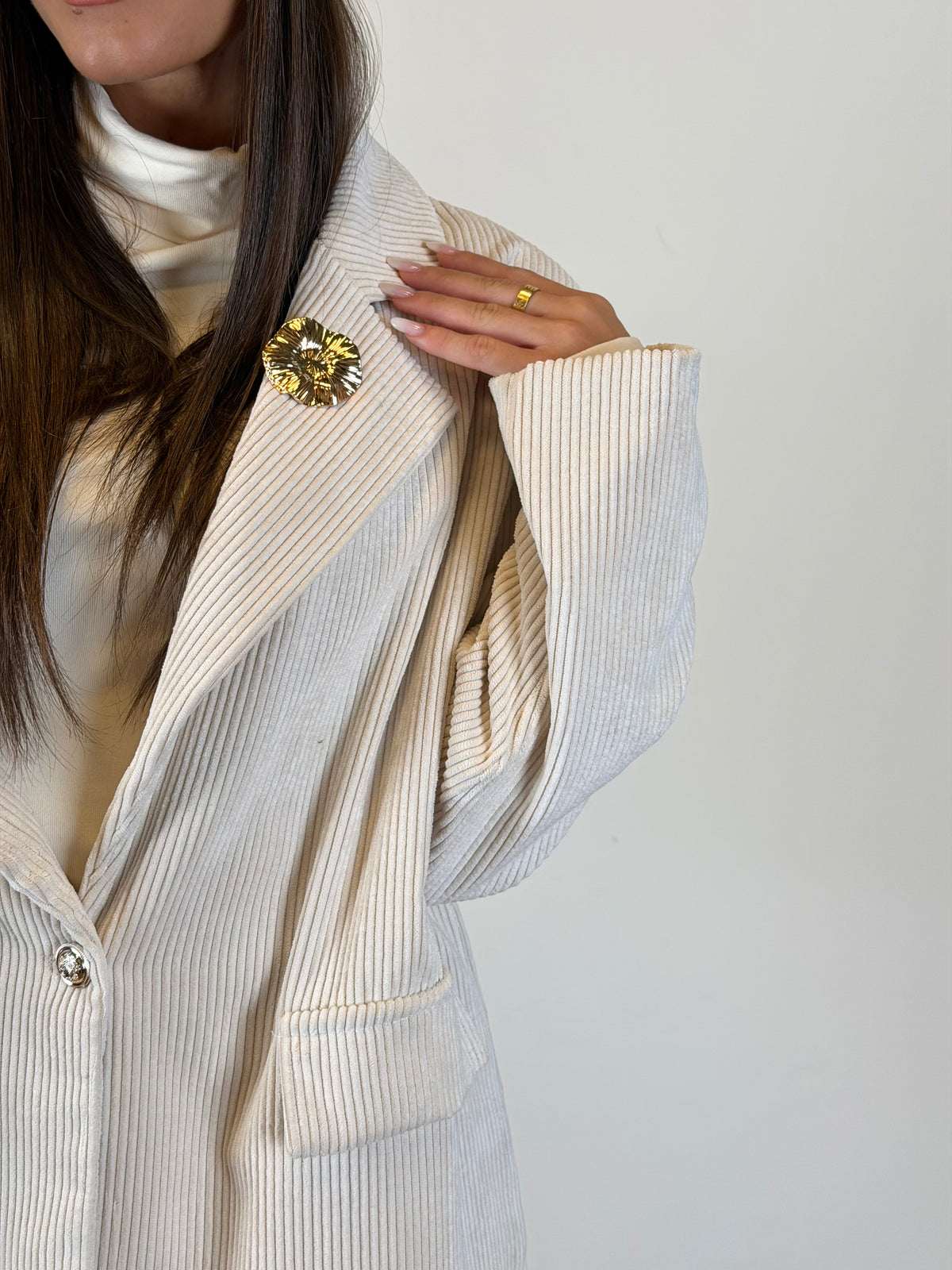 Giacca Vintage beige