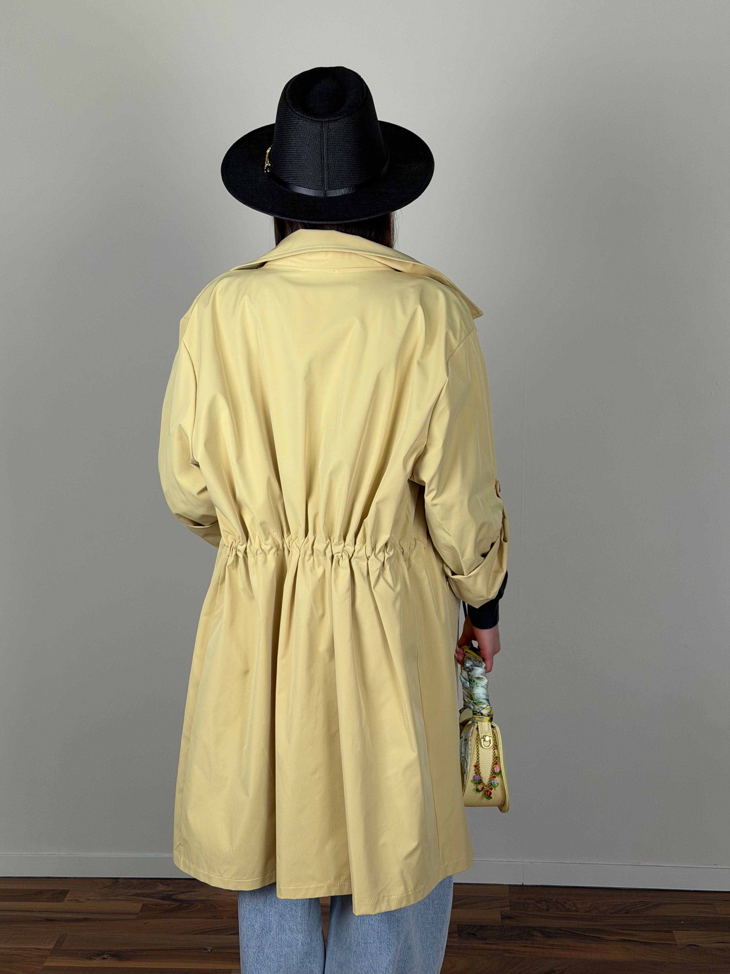 Trench Impero giallo