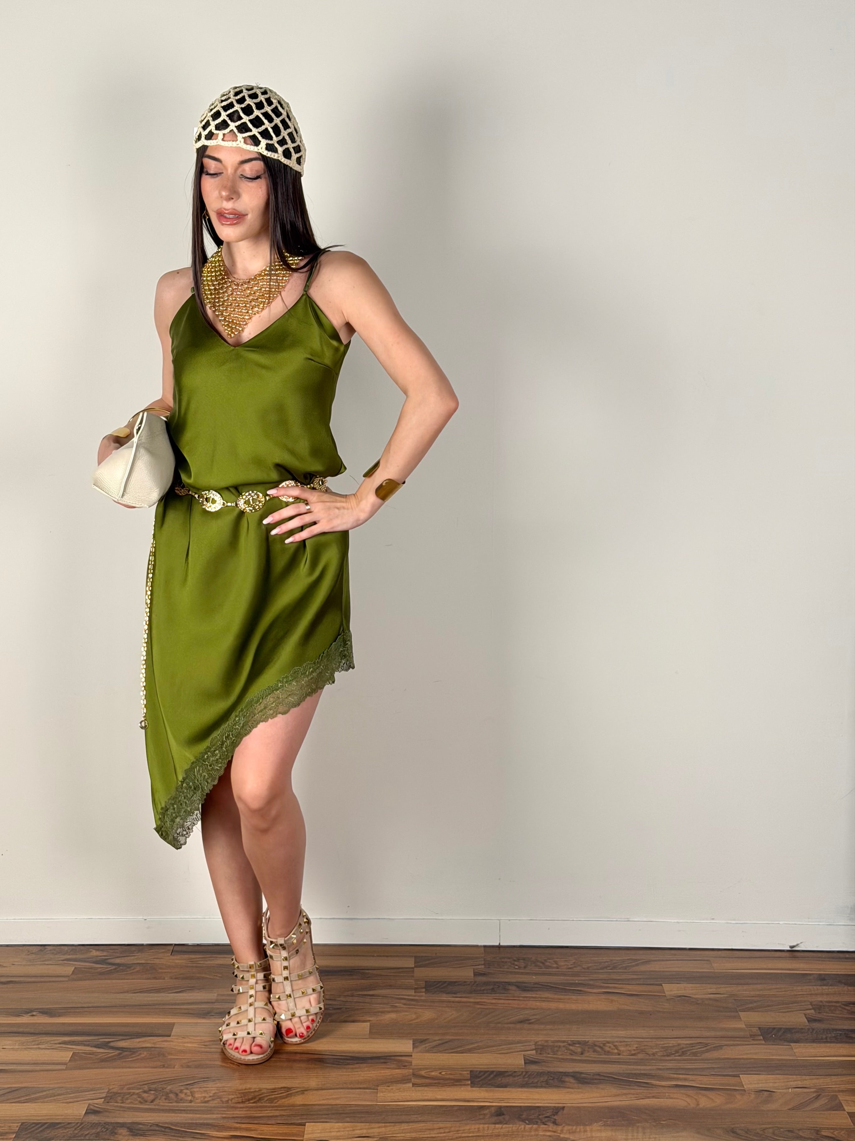 Abito Aluna verde